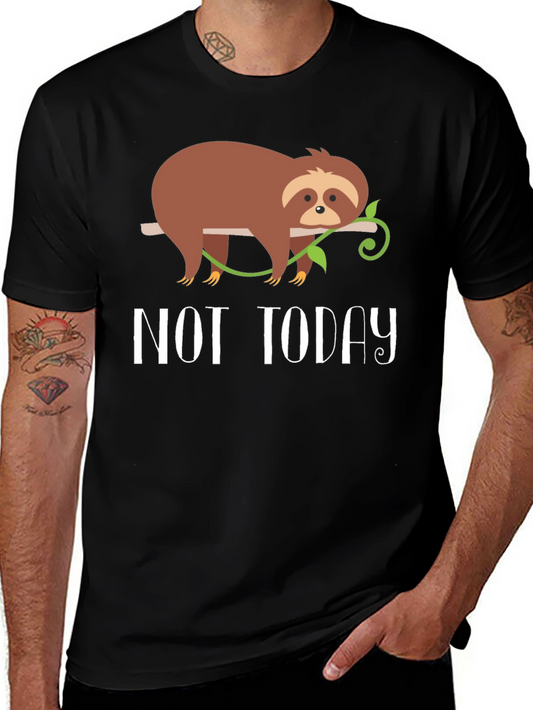 Funny Sloth Not Today T-Shirt