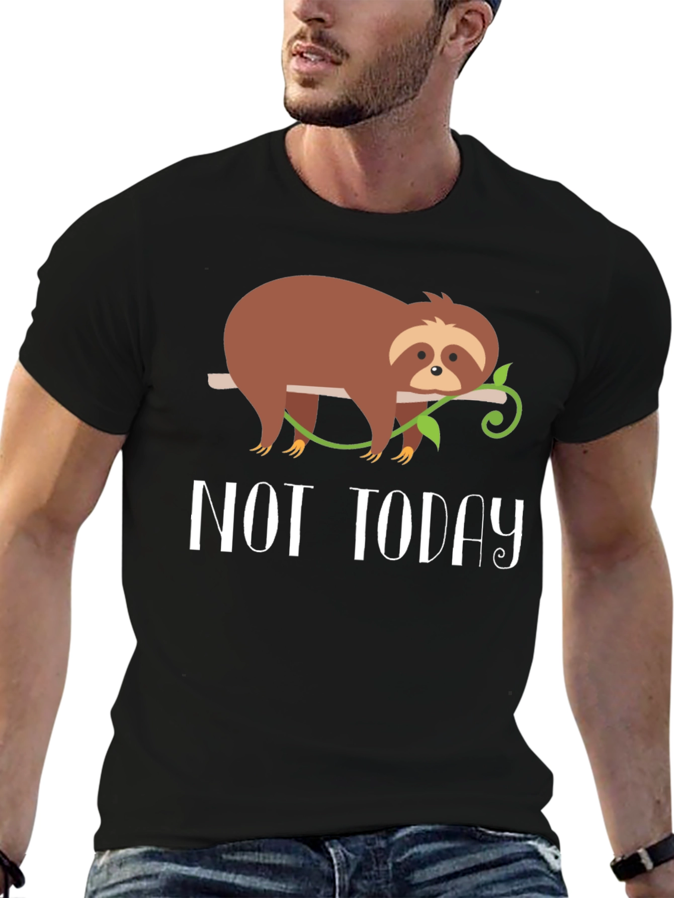 Funny Sloth Not Today T-Shirt