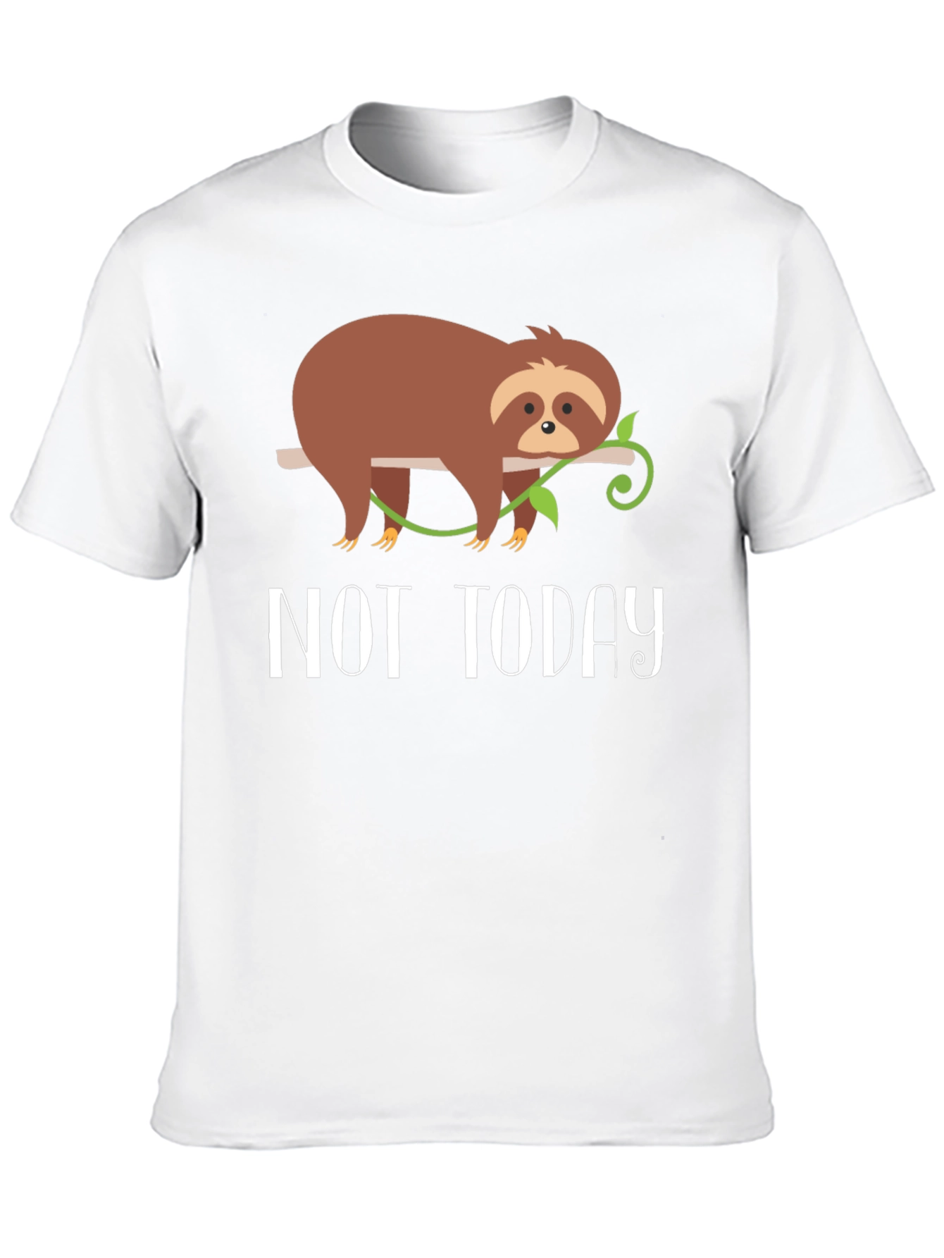 Funny Sloth Not Today T-Shirt