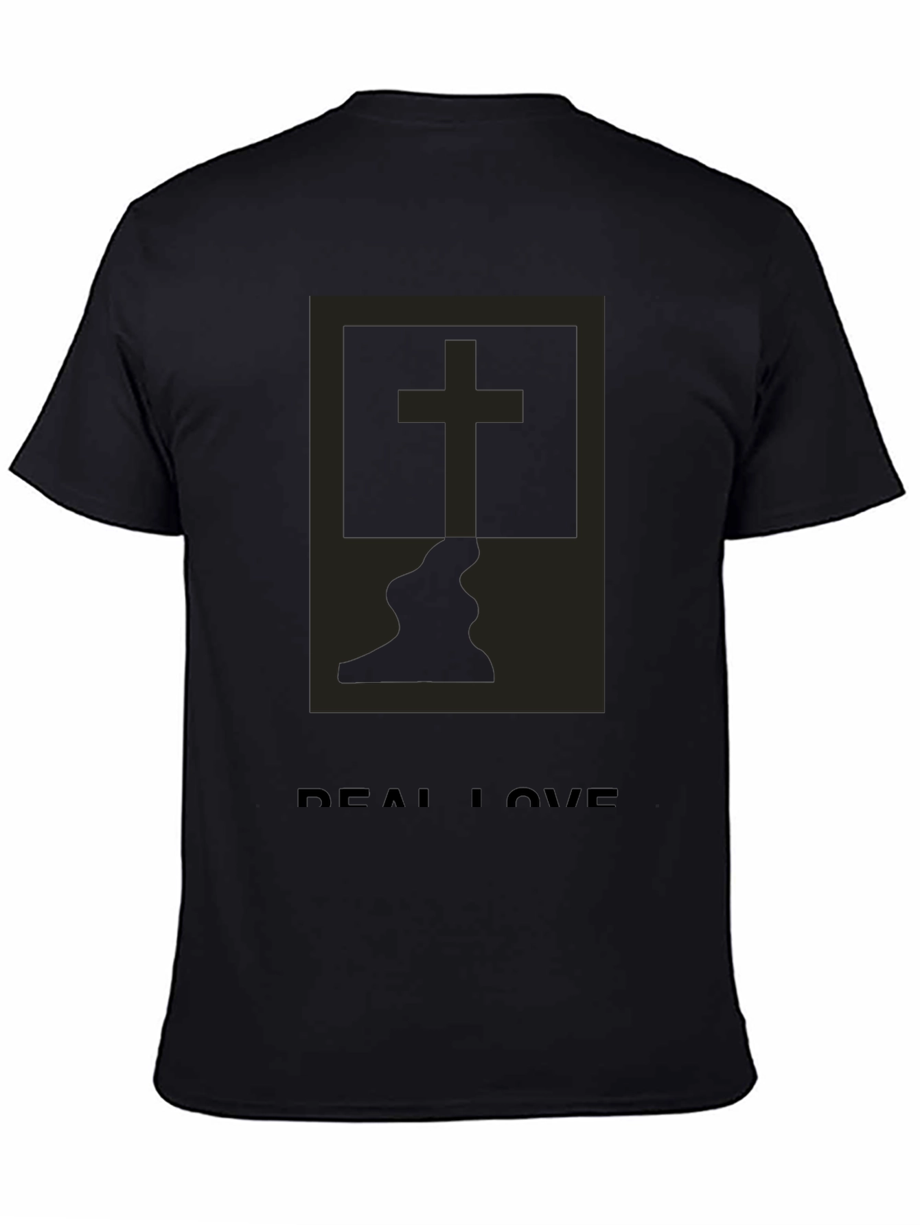 Real Love Graphic Tee - Classic Black