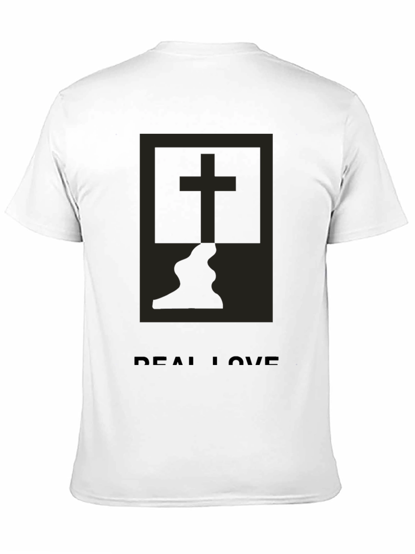 Real Love Graphic Tee - Classic Black