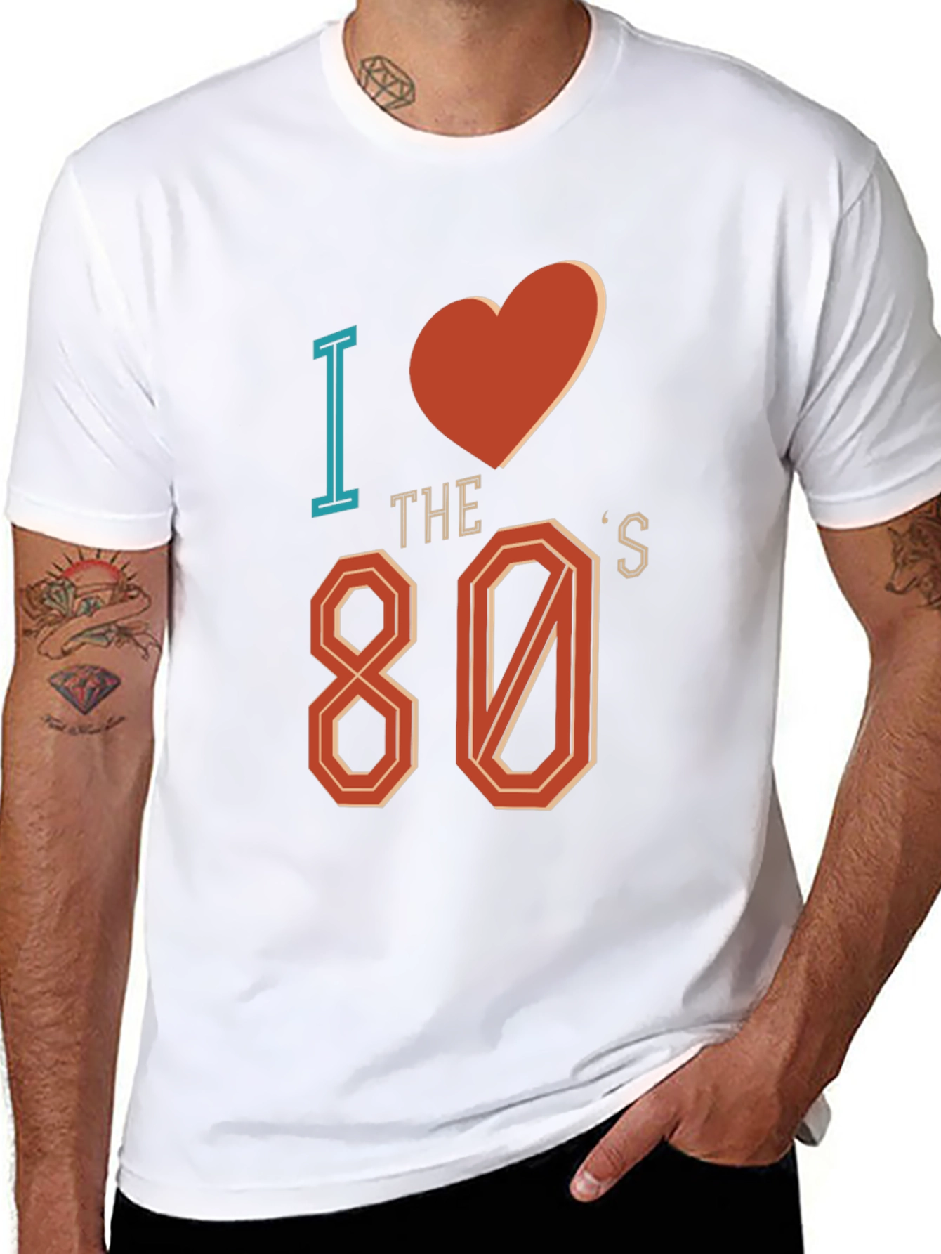 I Love the 80s Graphic Tee