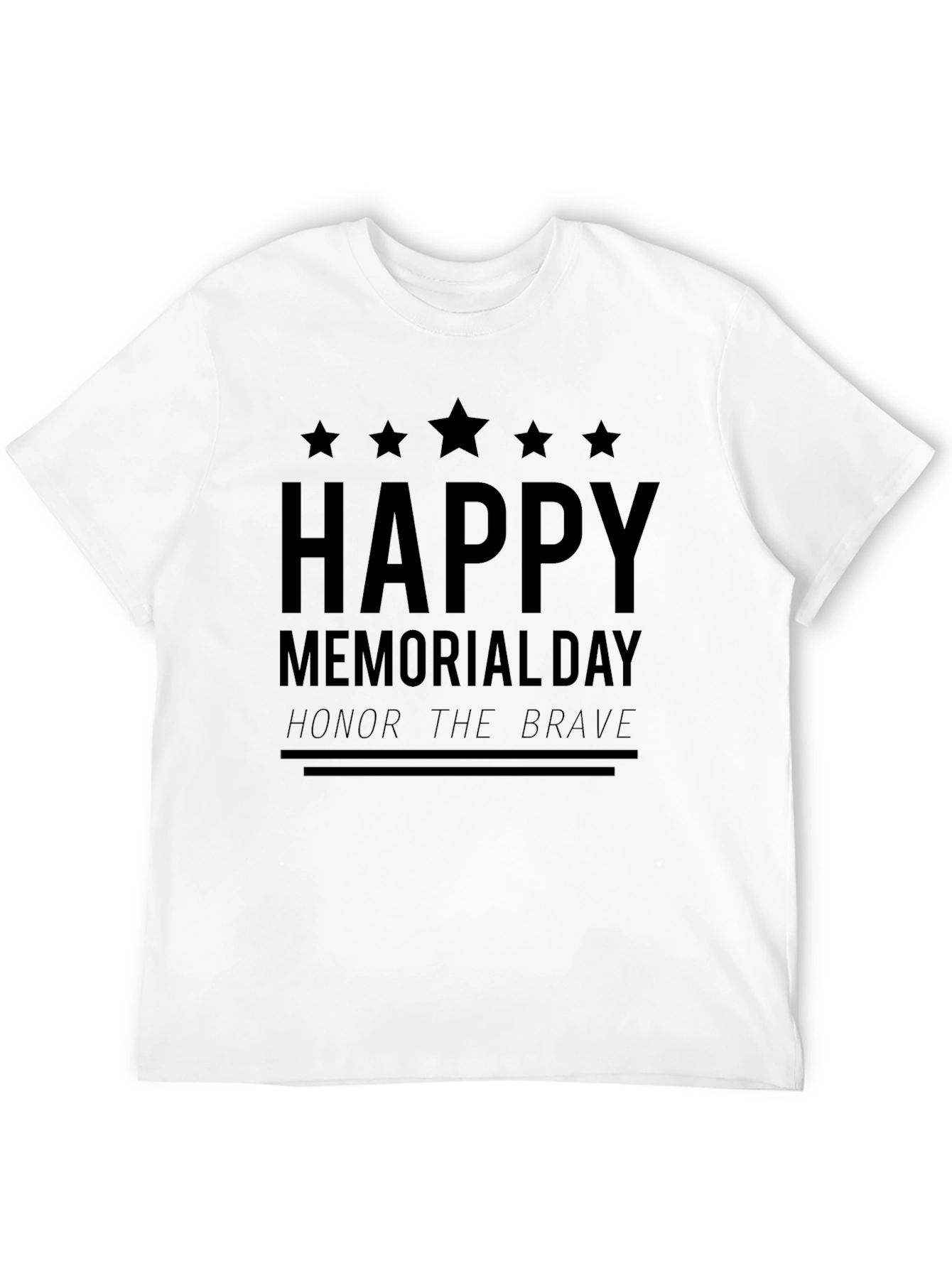 Happy Memorial Day Honor The Brave T-Shirt