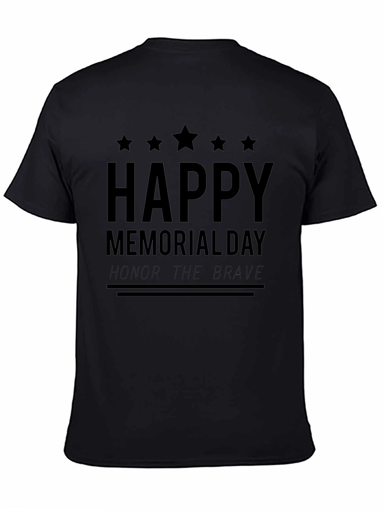 Happy Memorial Day Honor The Brave T-Shirt