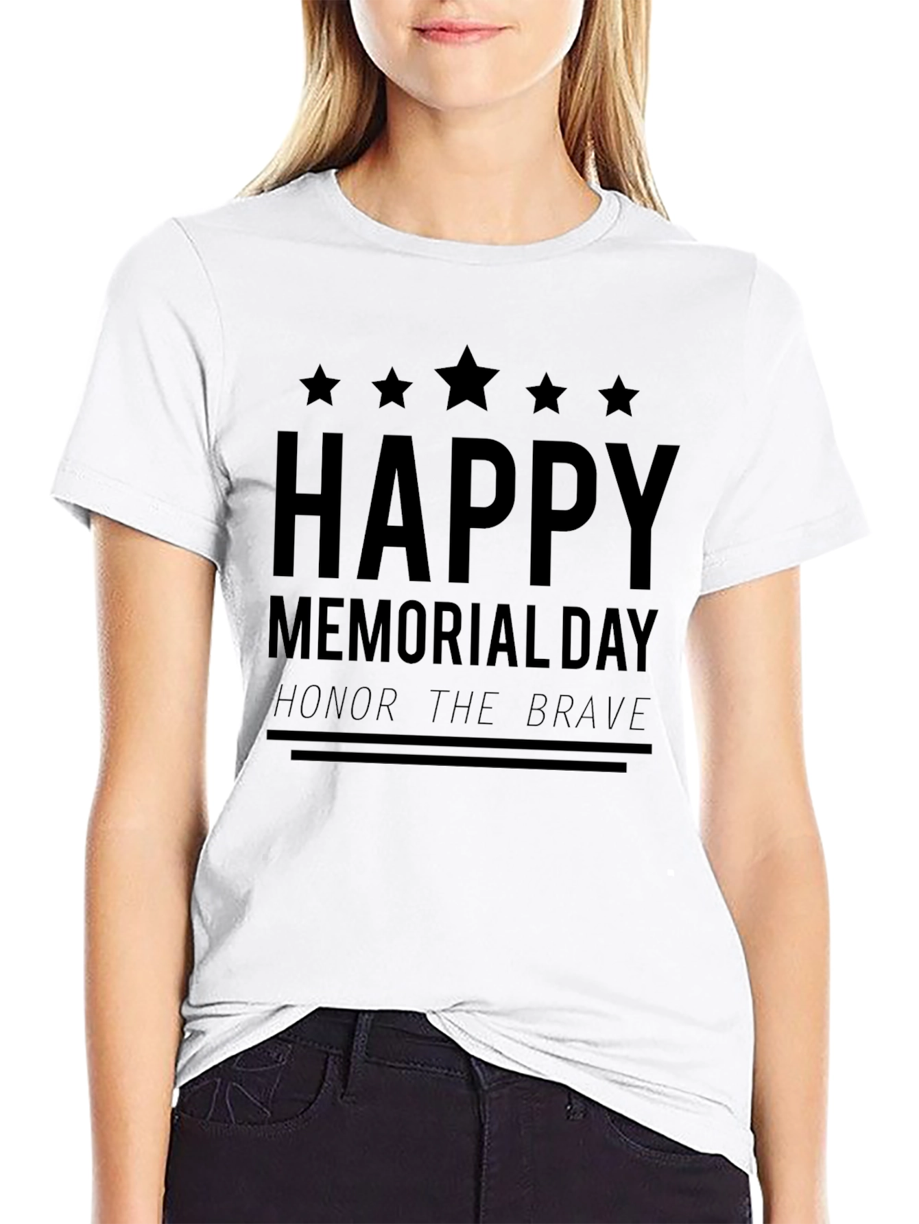 Happy Memorial Day Honor The Brave T-Shirt