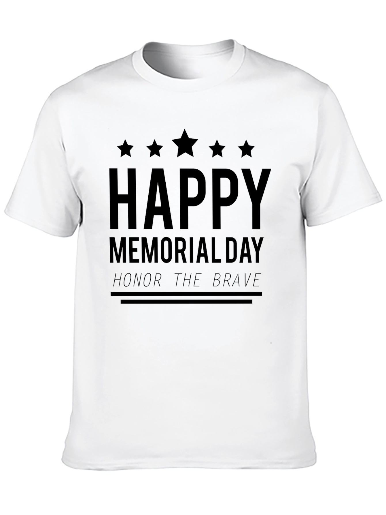 Happy Memorial Day Honor The Brave T-Shirt