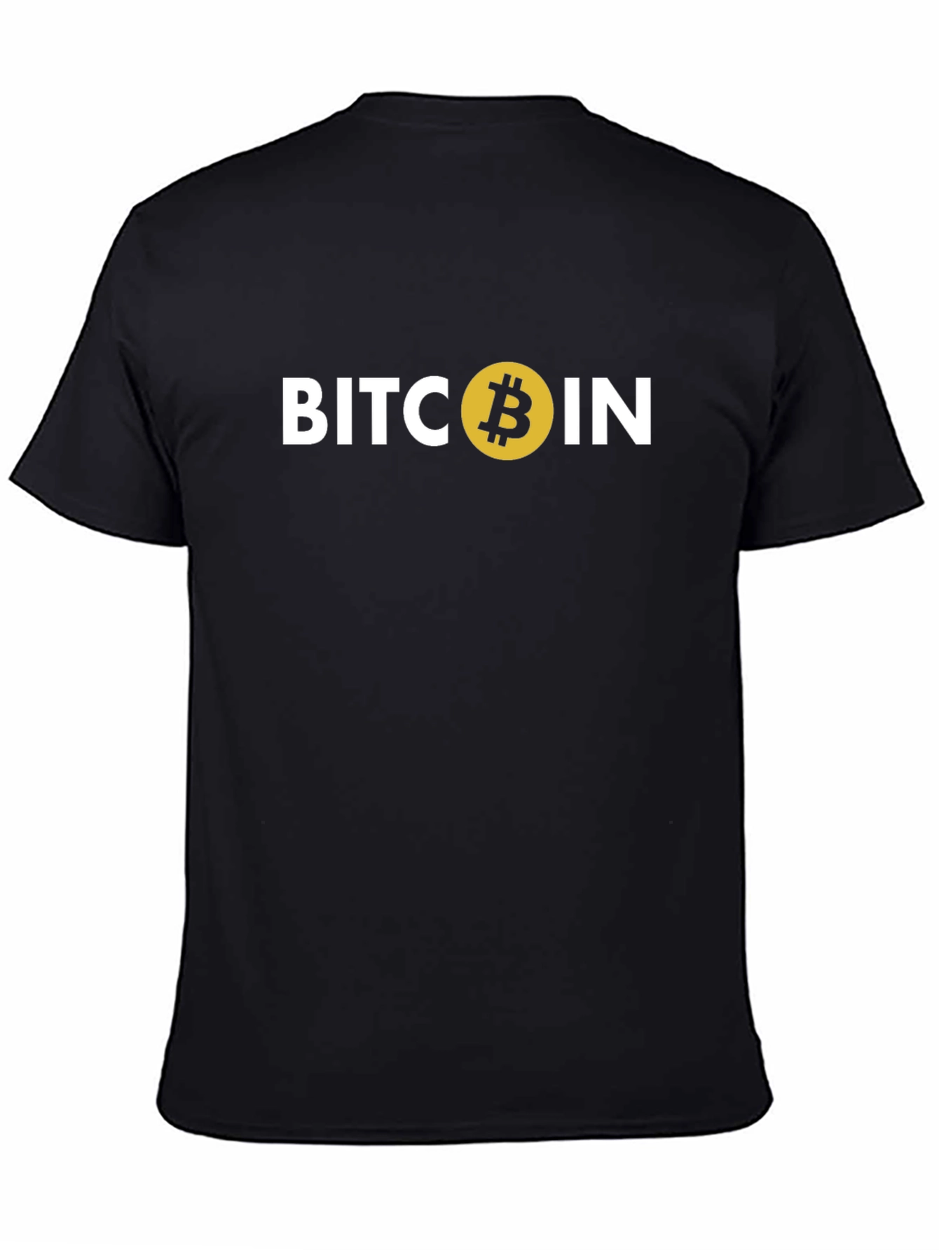 Bitcoin Cryptocurrency Graphic T-Shirt