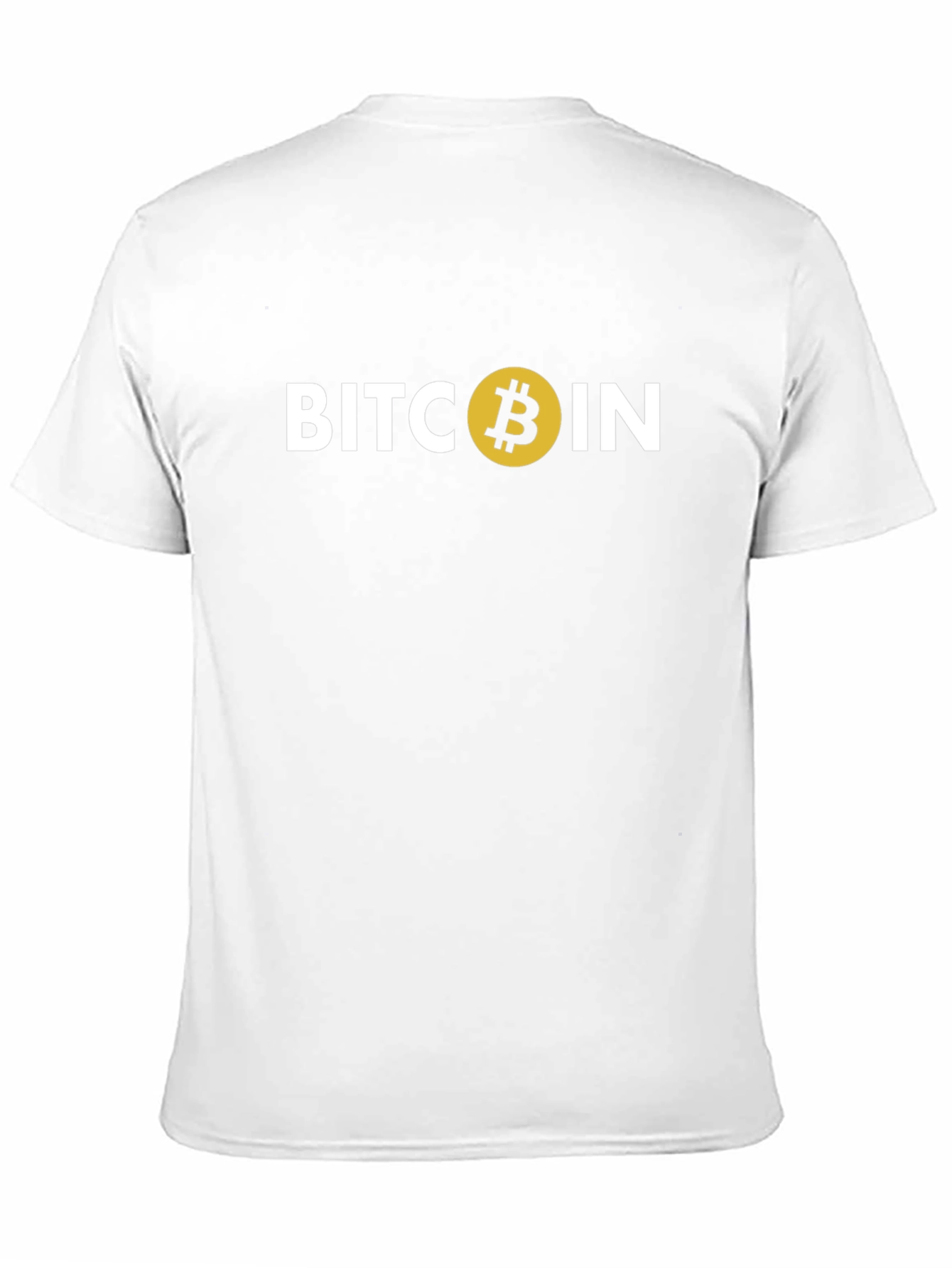 Bitcoin Cryptocurrency Graphic T-Shirt