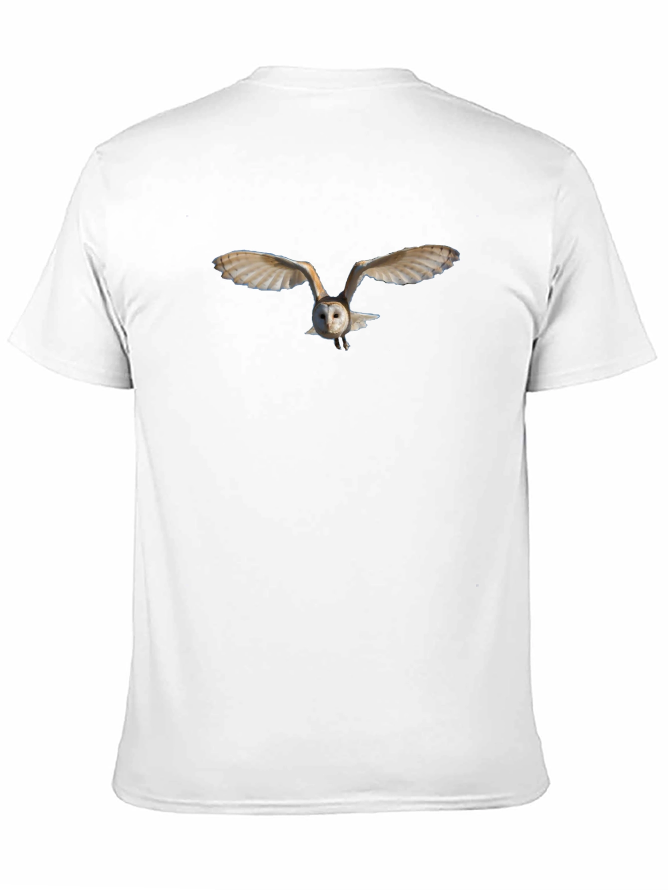 Owl Graphic Black T-Shirt - Nature Lover Tee