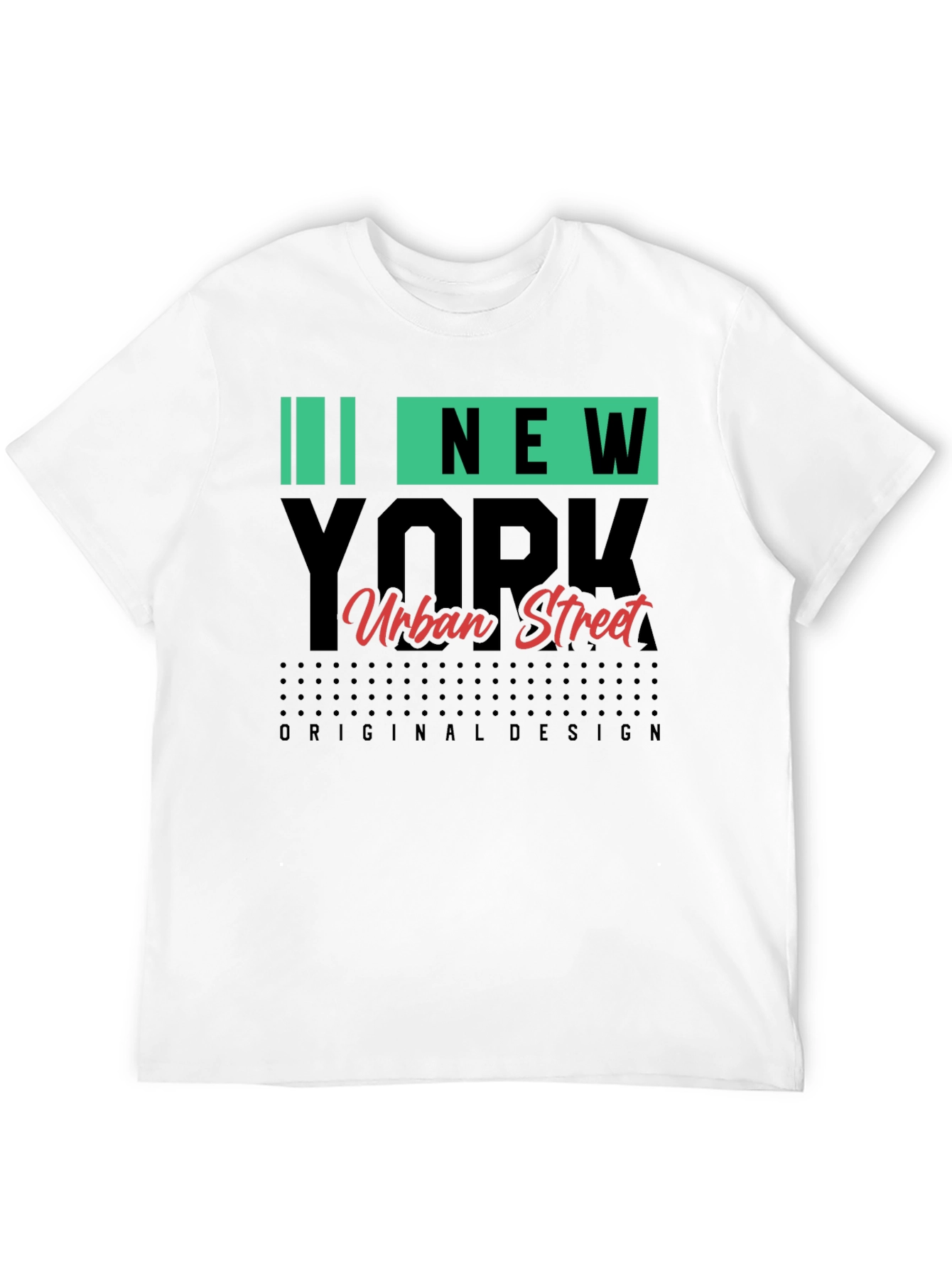 New York Urban Street Black T-Shirt