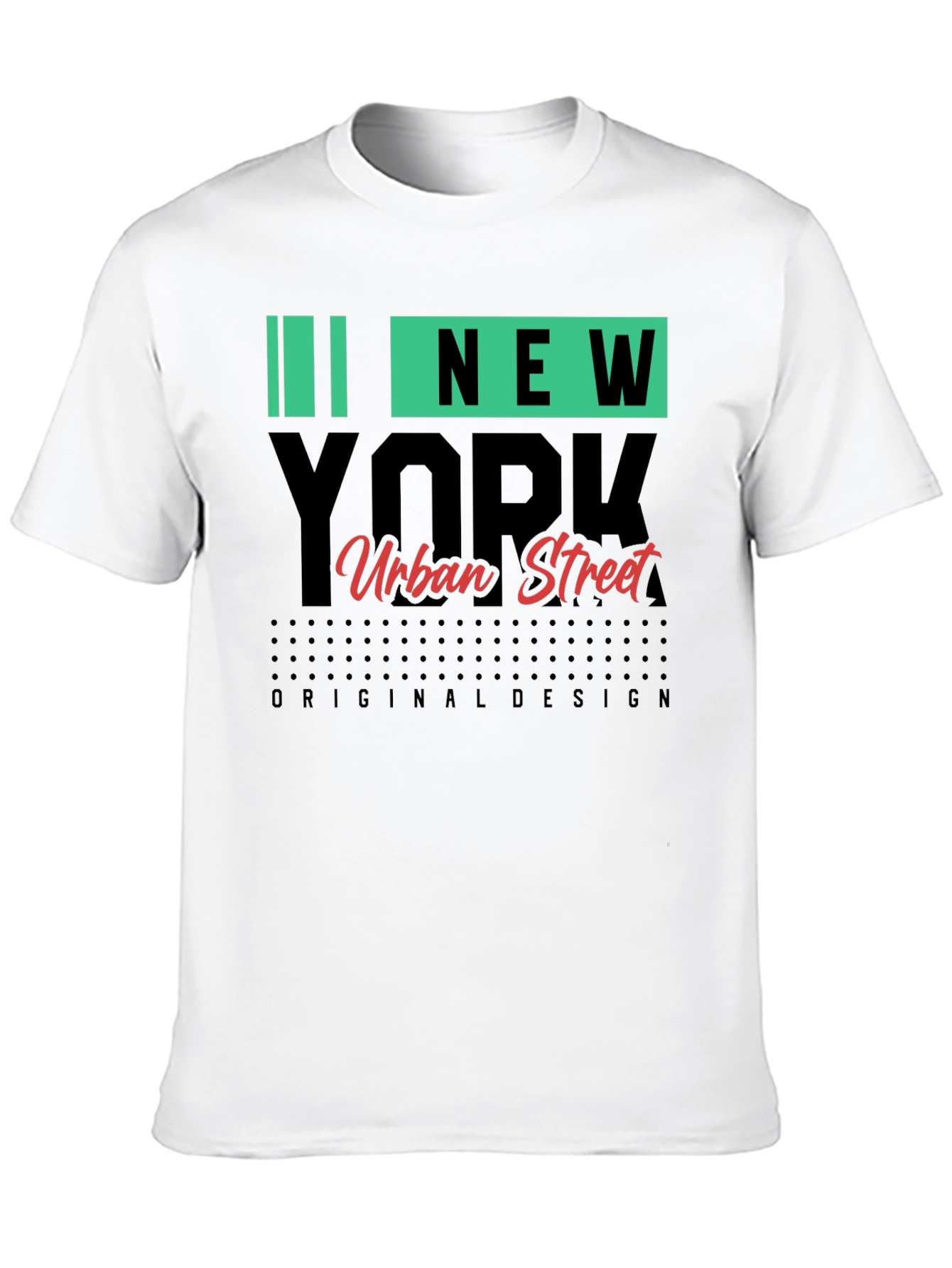 New York Urban Street Black T-Shirt