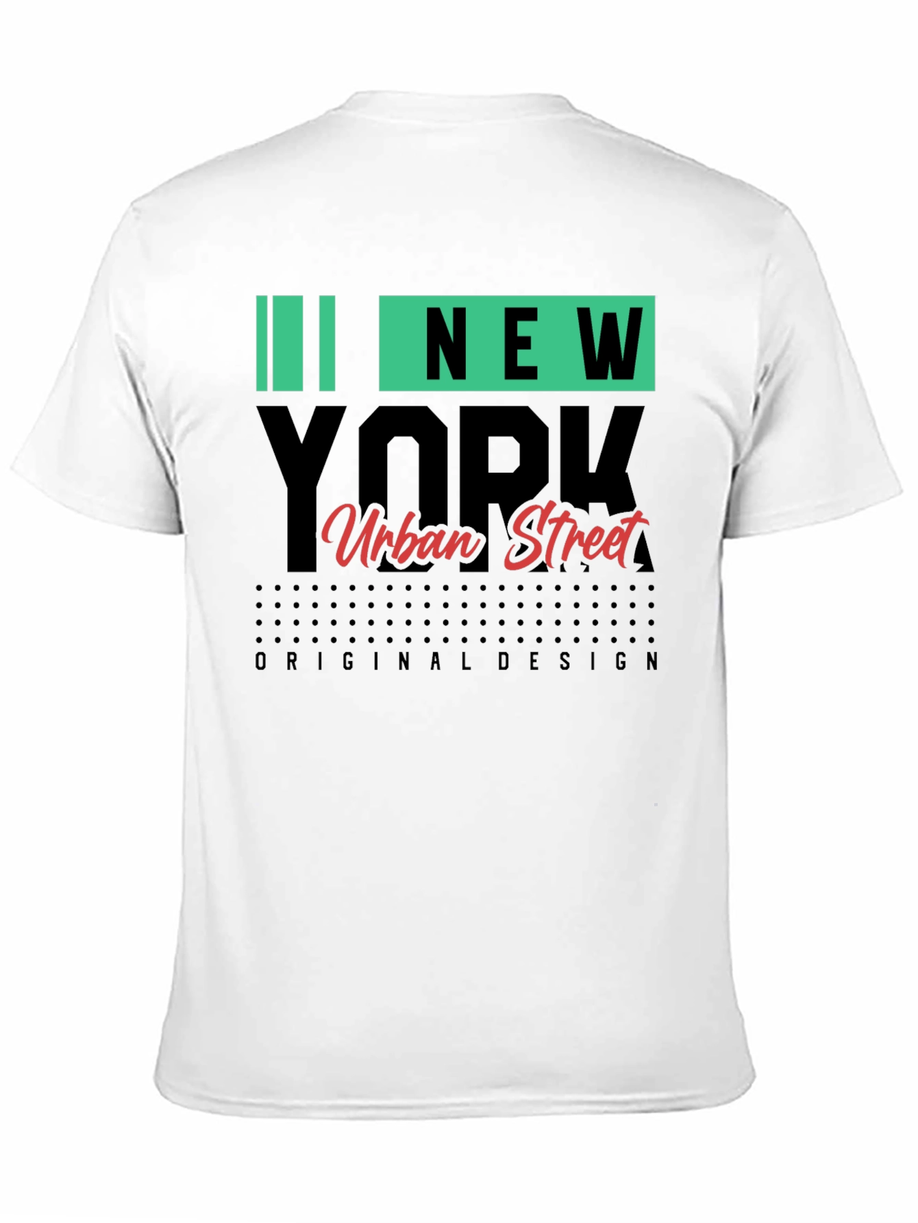 New York Urban Street Black T-Shirt