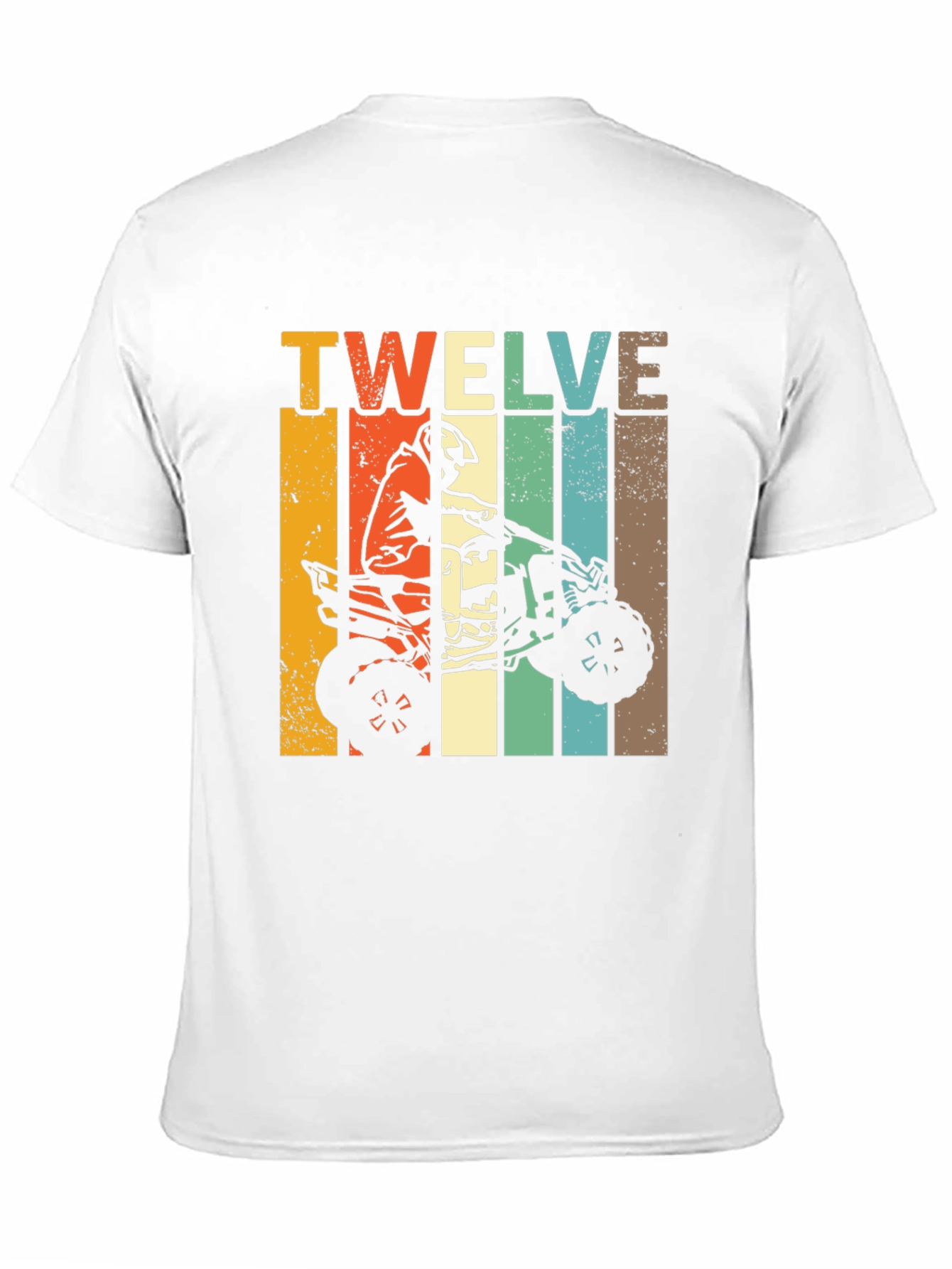 Twelve ATV Rider T-Shirt - Black