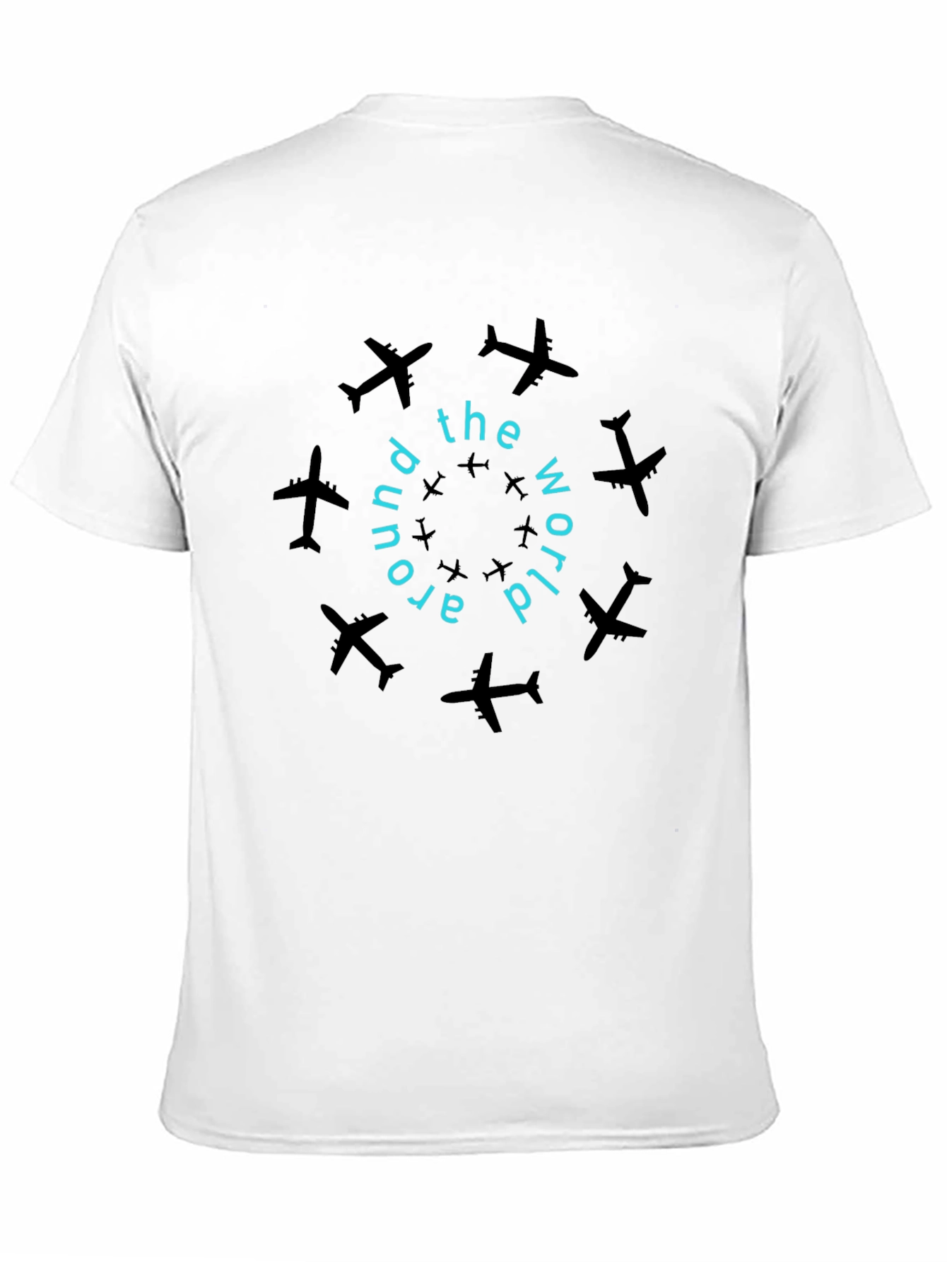 Around The World Plane T-Shirt | Travel Tee