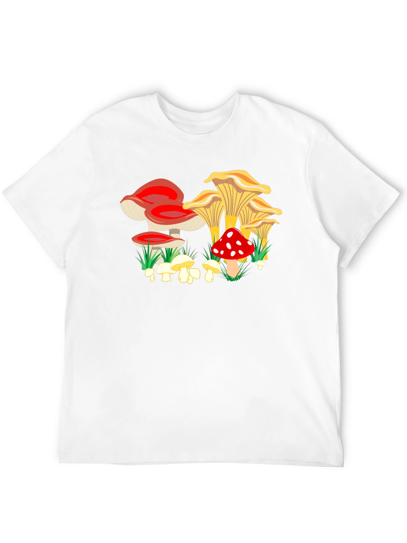Mushroom Graphic Tee - Funky Fungi Design