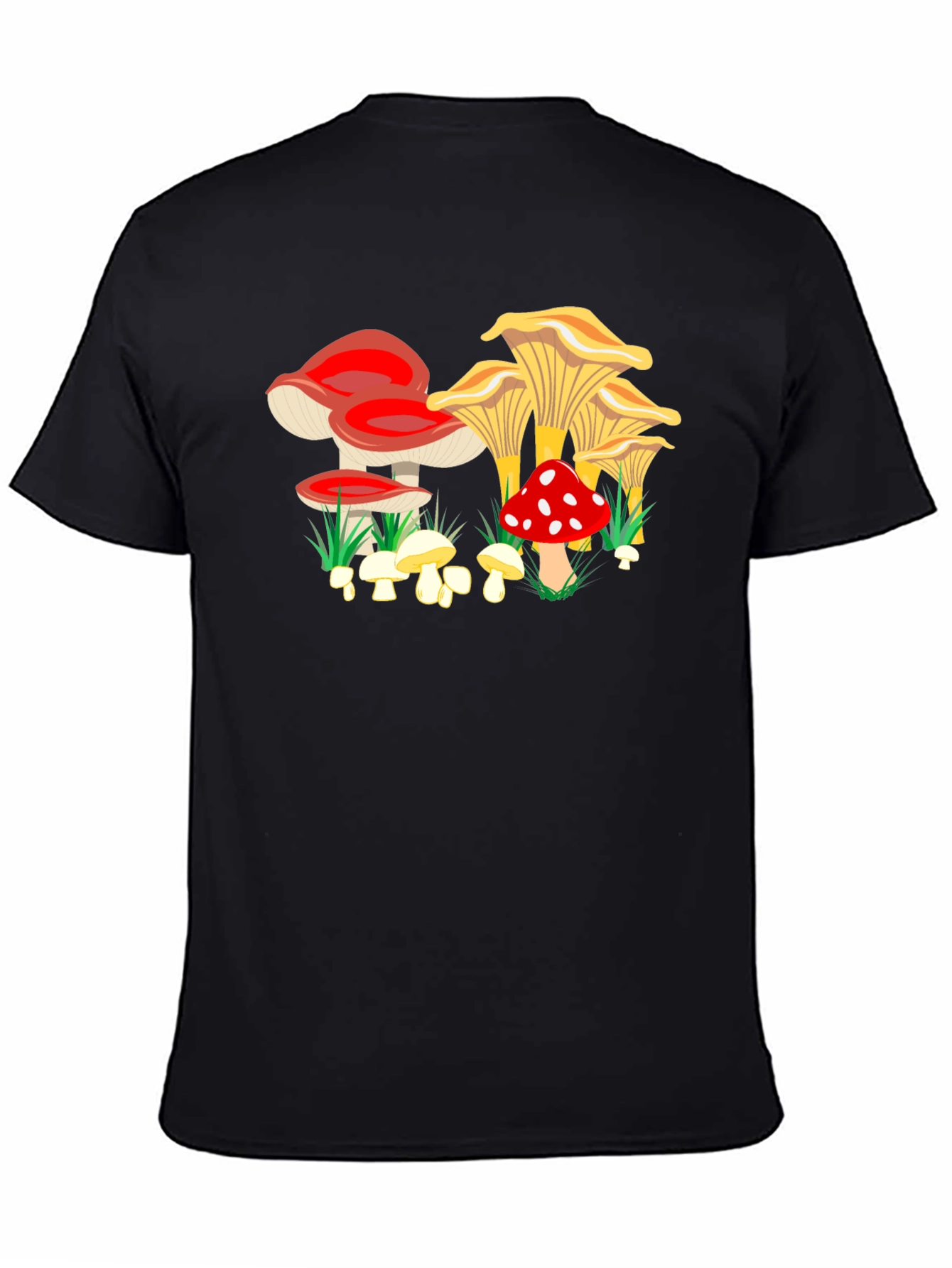 Mushroom Graphic Tee - Funky Fungi Design