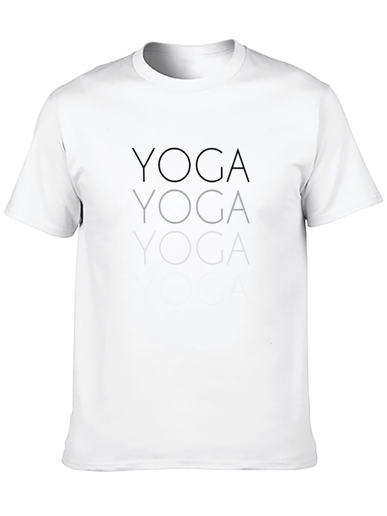 Mens Yoga Graphic Tee - Casual Comfort
