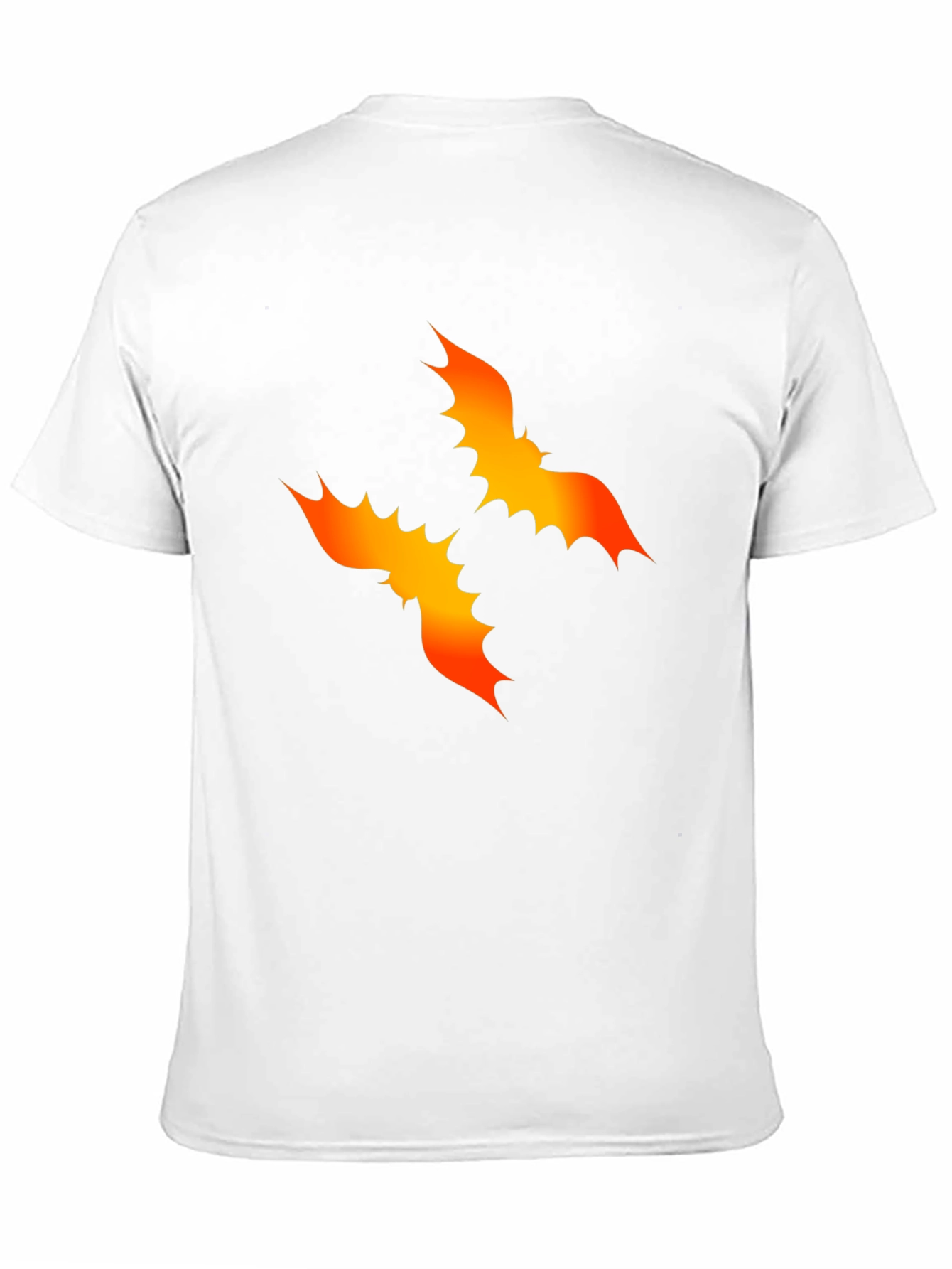 Bat Graphic Black Tee - Halloween Style
