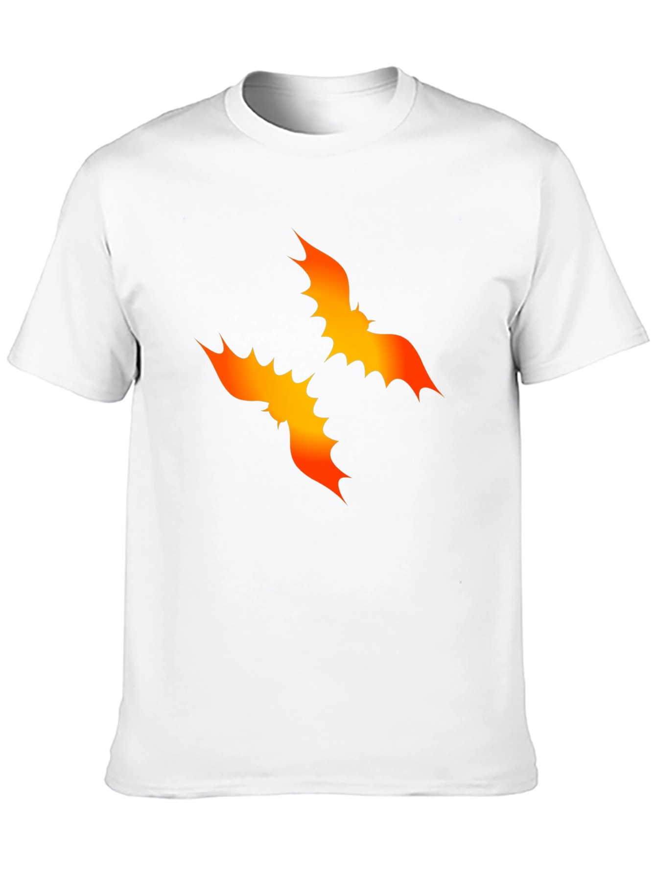 Bat Graphic Black Tee - Halloween Style
