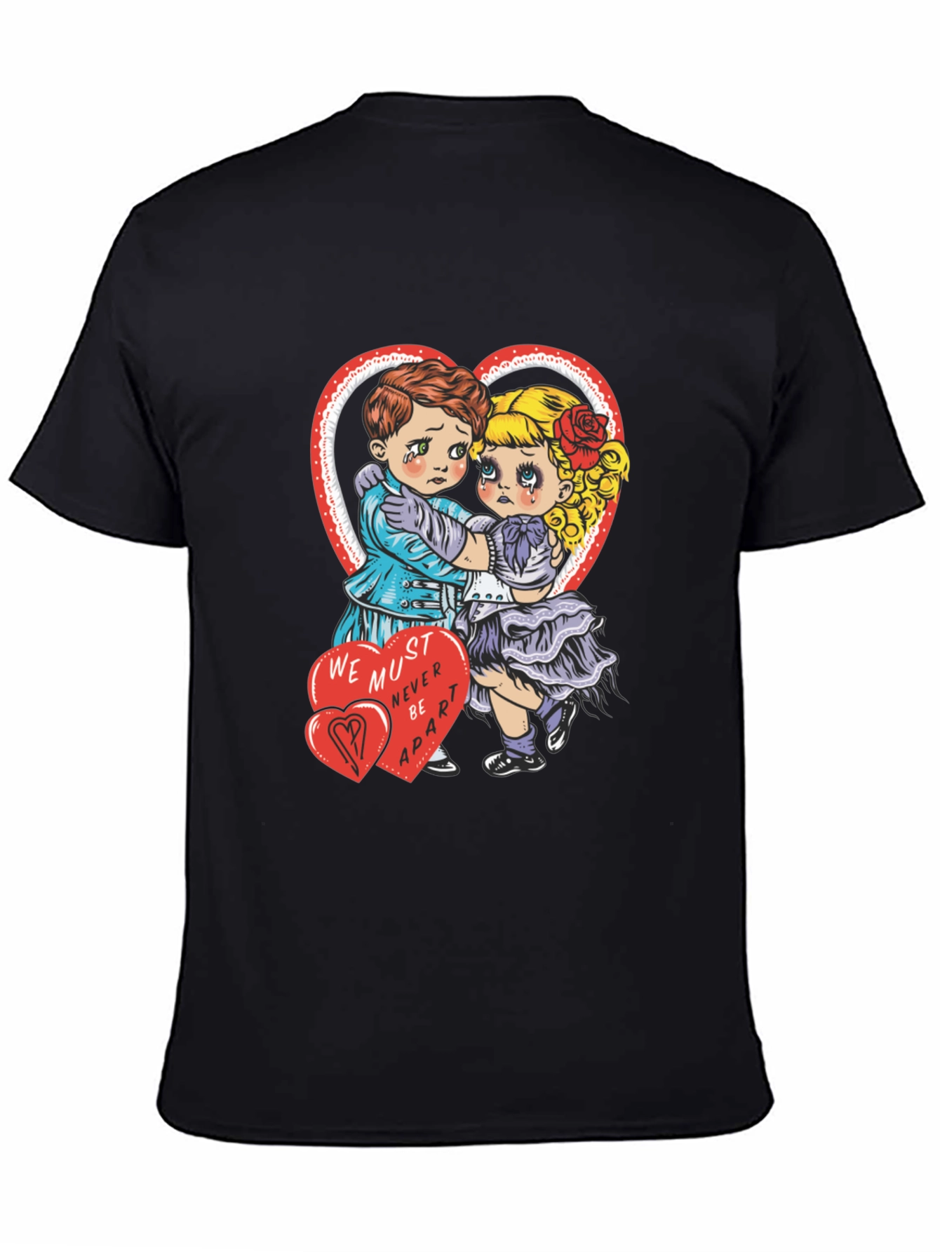Sad Lovers Graphic Tee - Heart Valentines