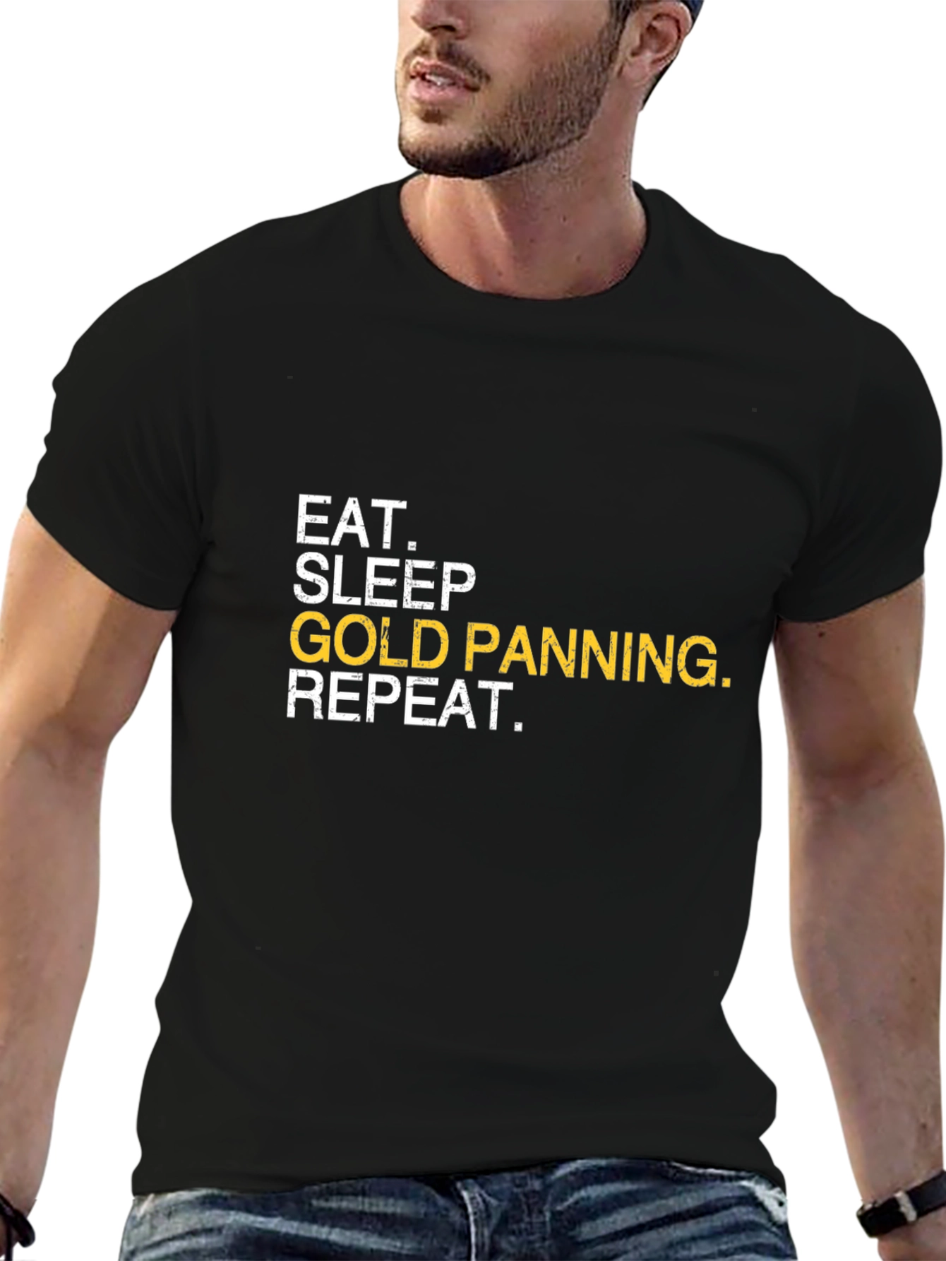 Eat Sleep Gold Panning Repeat T-Shirt