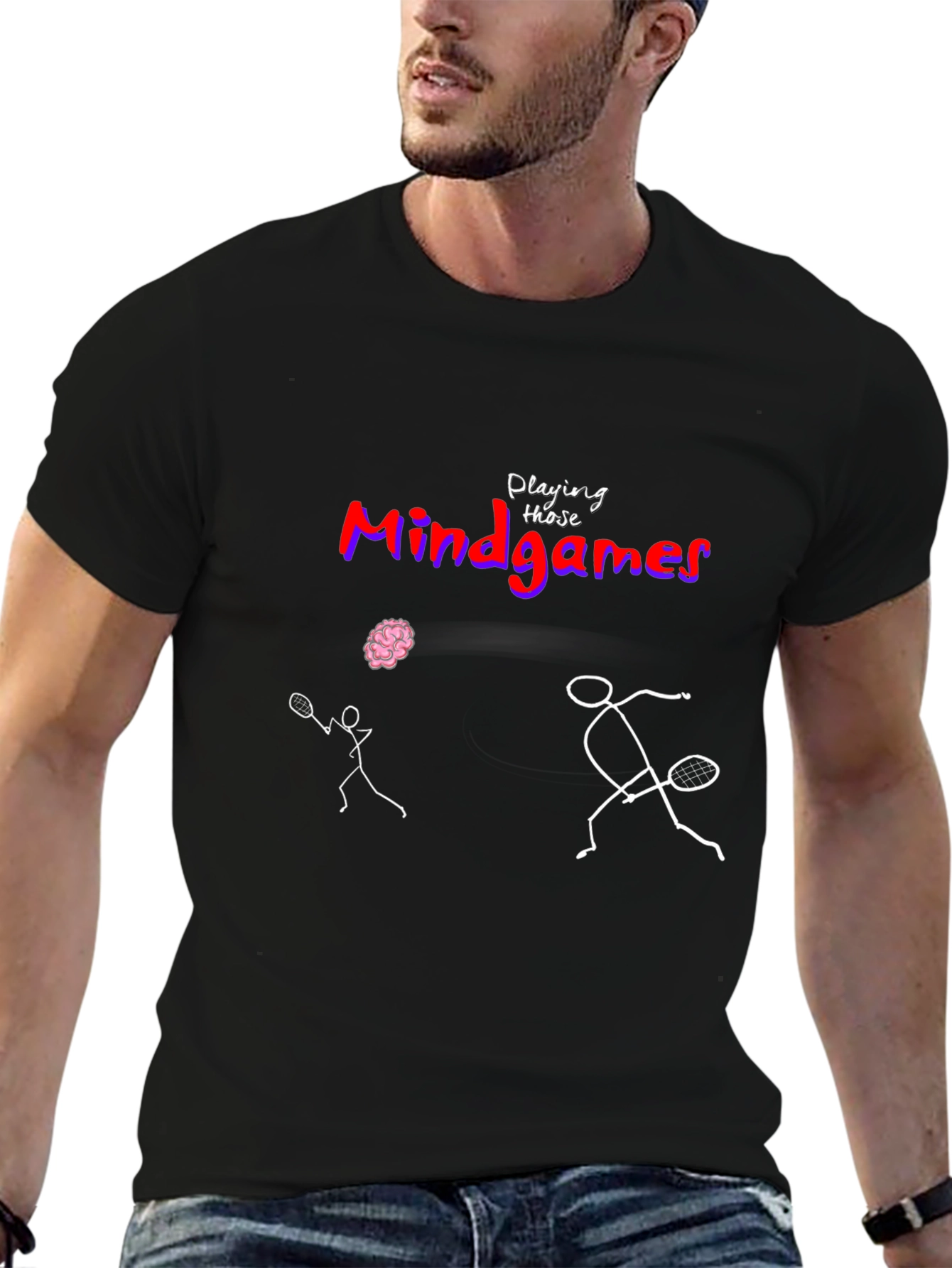 Mindgames T-Shirt - Humorous Graphic Tee