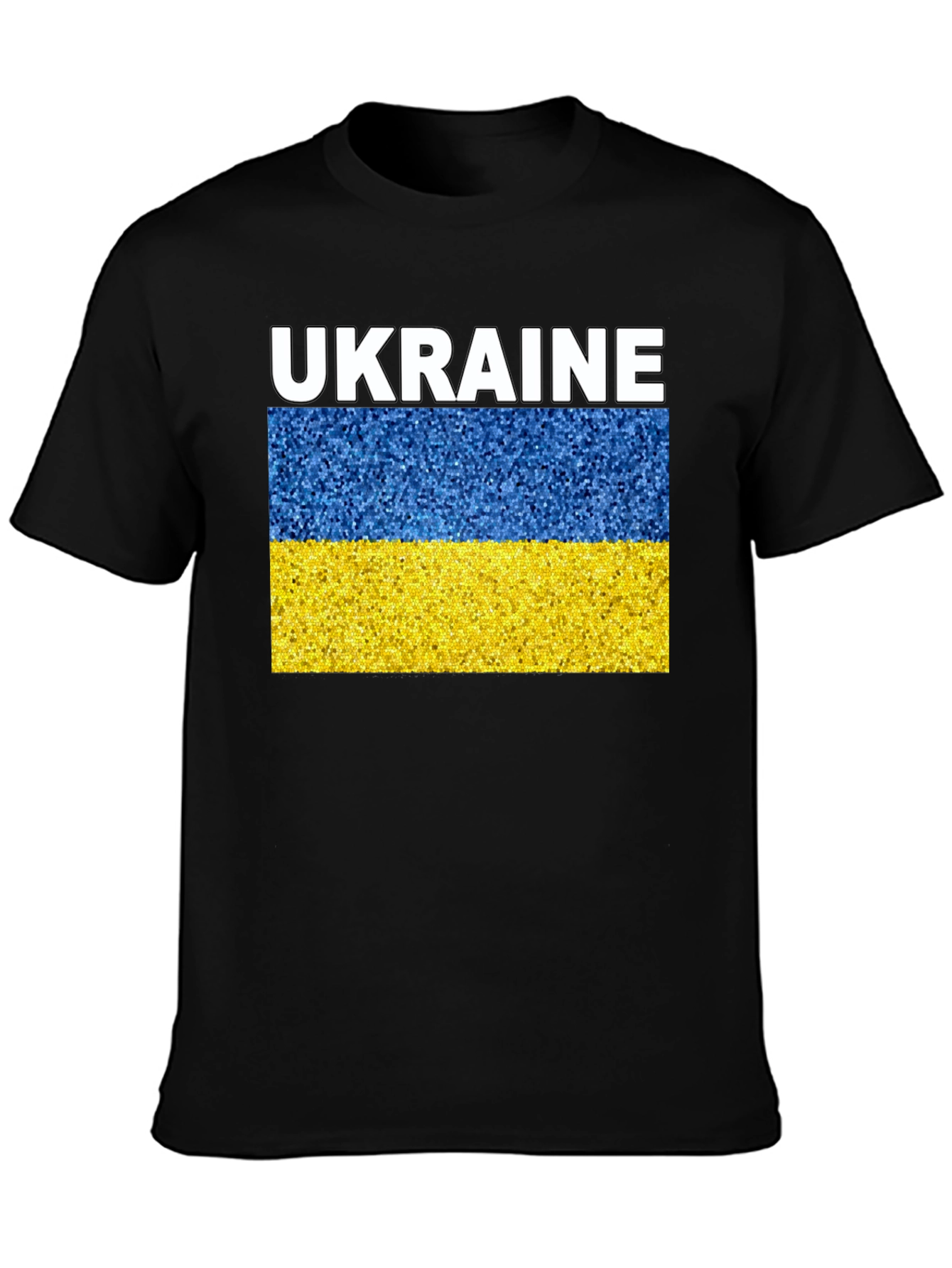 Ukraine Flag T-Shirt - Patriotic Design