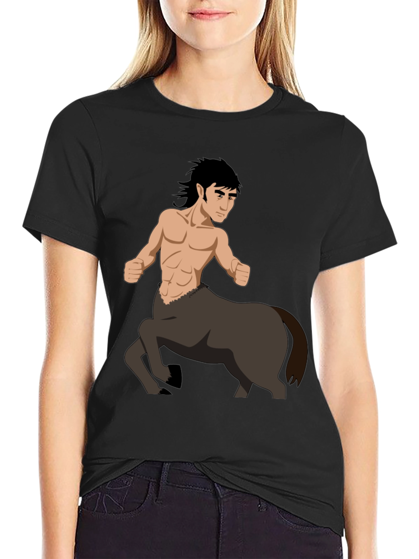 Centaur Graphic T-Shirt - Mythical Creature Design