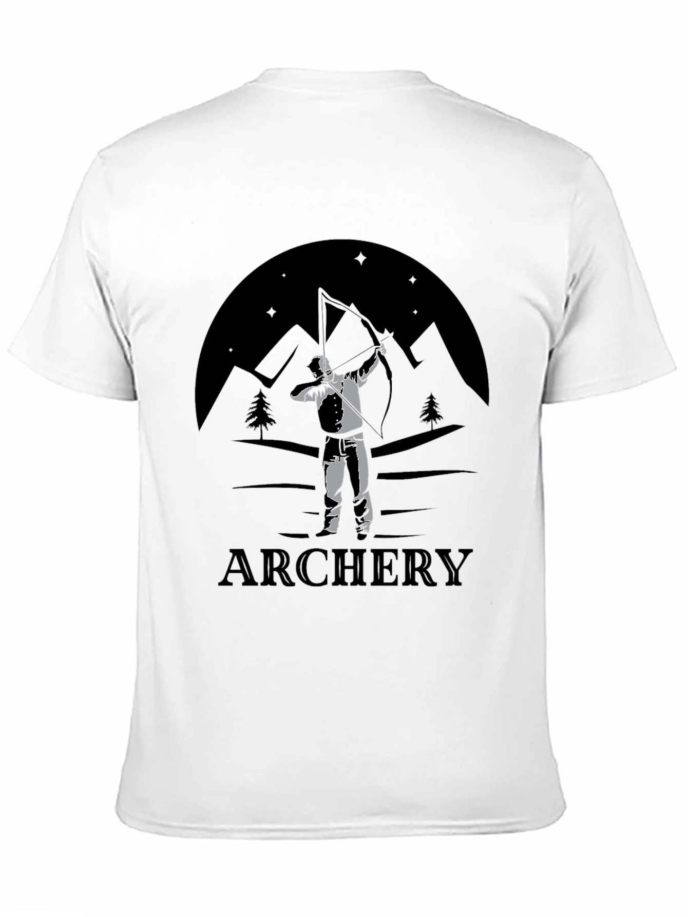 Archery Mountain Scene T-Shirt