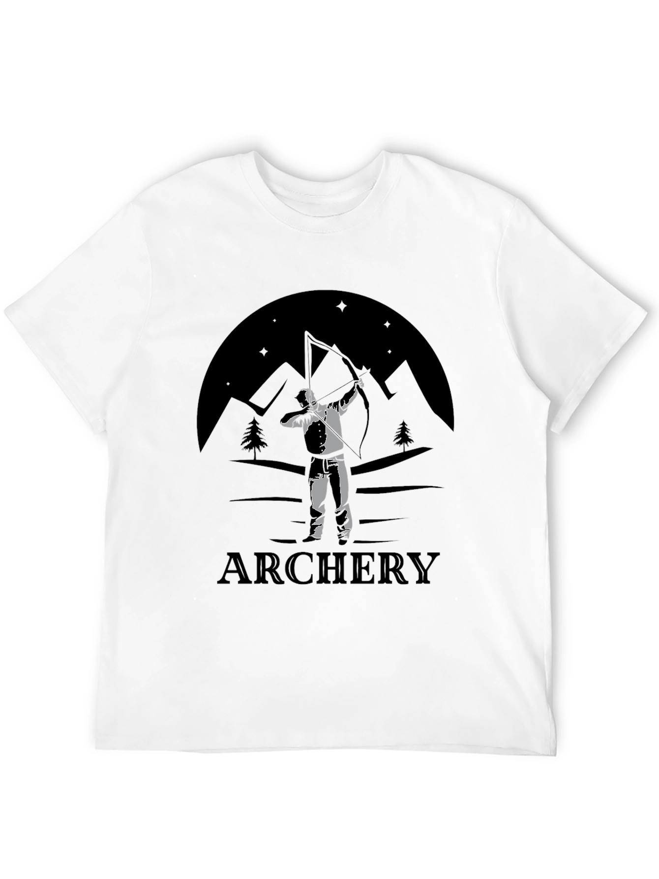 Archery Mountain Scene T-Shirt