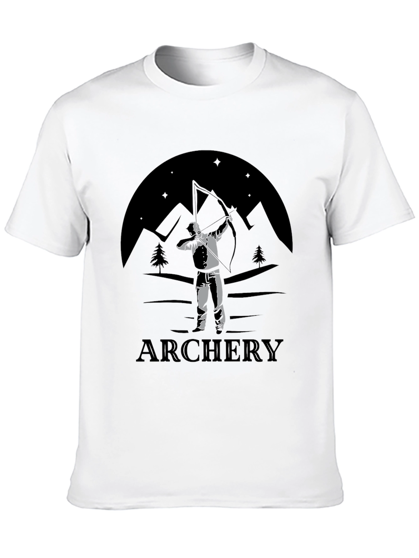 Archery Mountain Scene T-Shirt