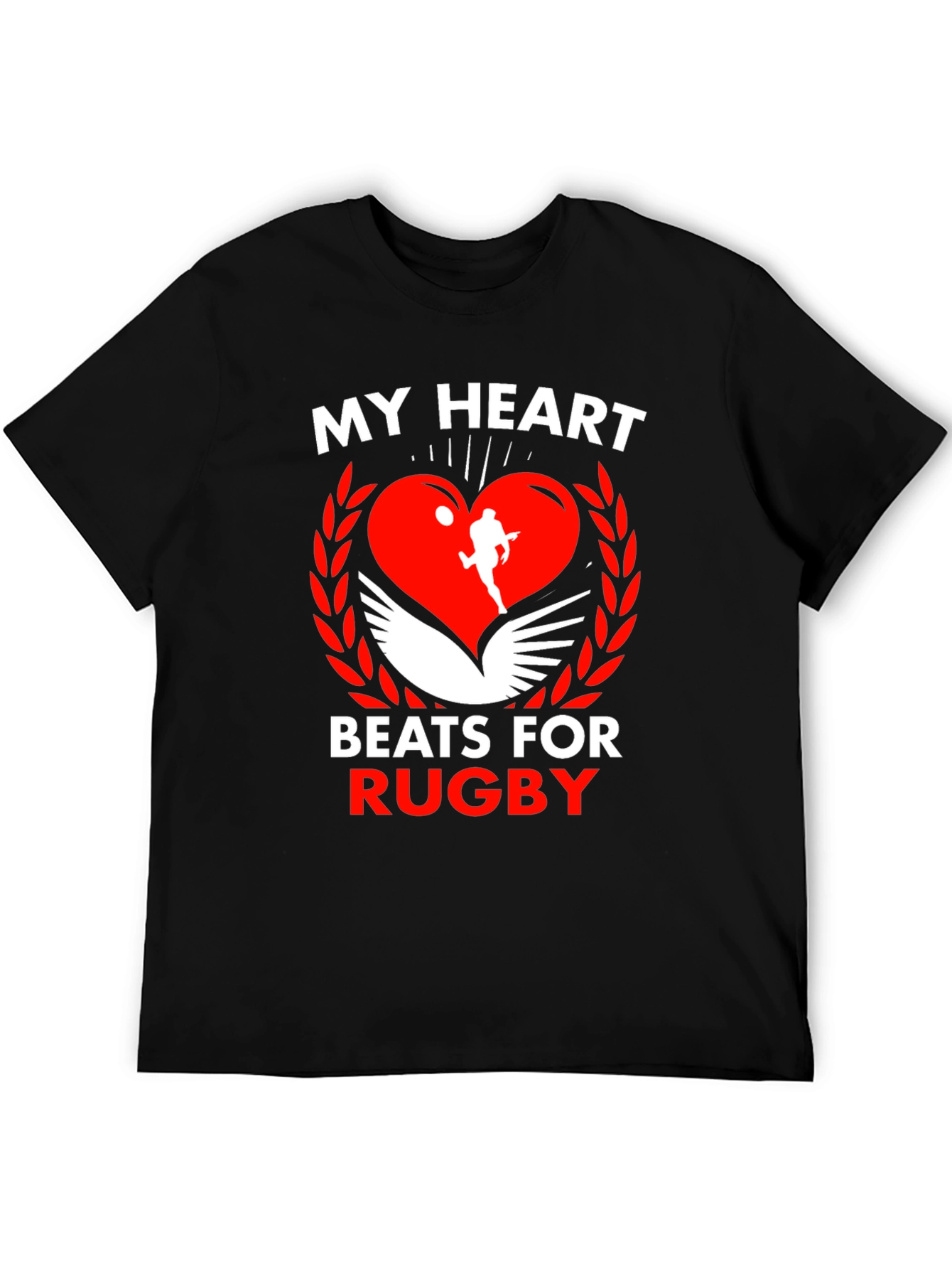 My Heart Beats For Rugby T-Shirt