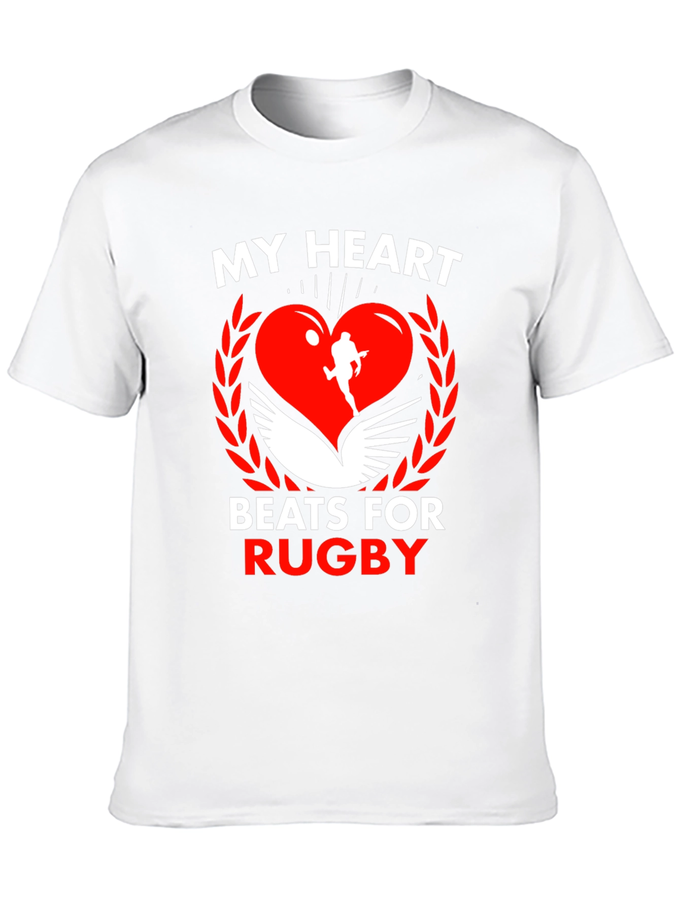 My Heart Beats For Rugby T-Shirt