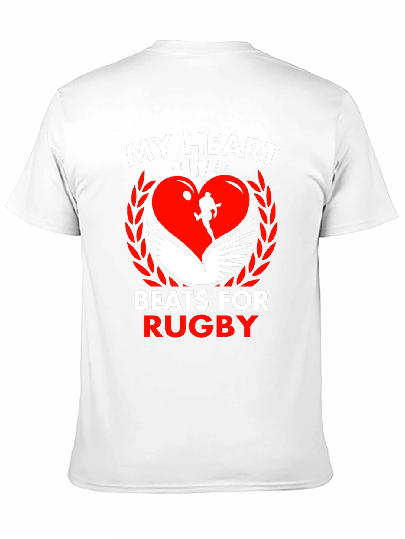 My Heart Beats For Rugby T-Shirt