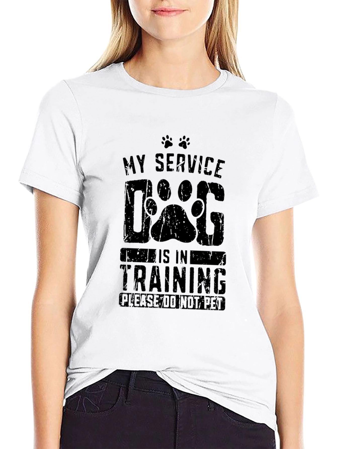 Service Dog In Training Graphic T-Shirt