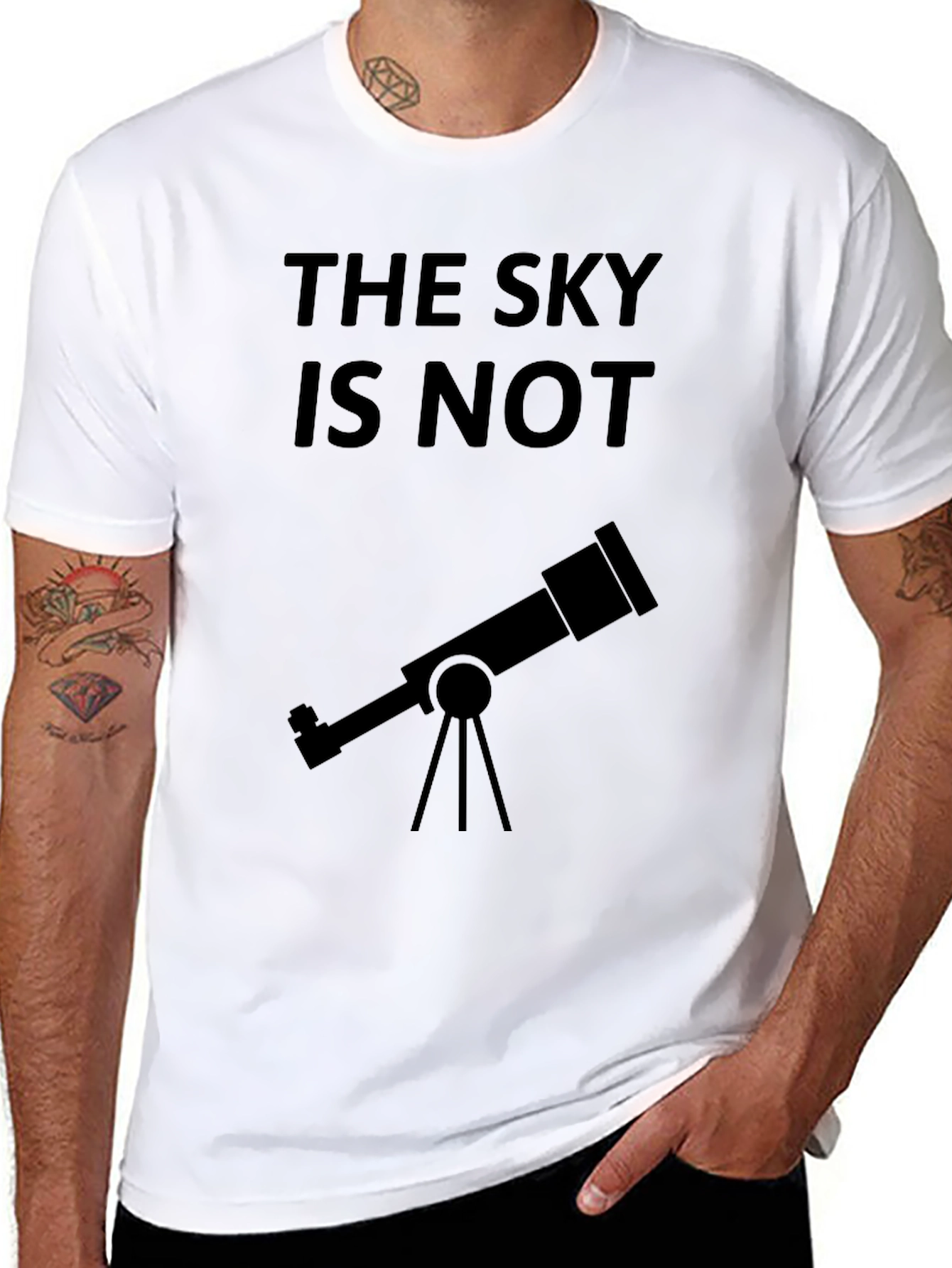 The Sky Is Not Telescope T-Shirt