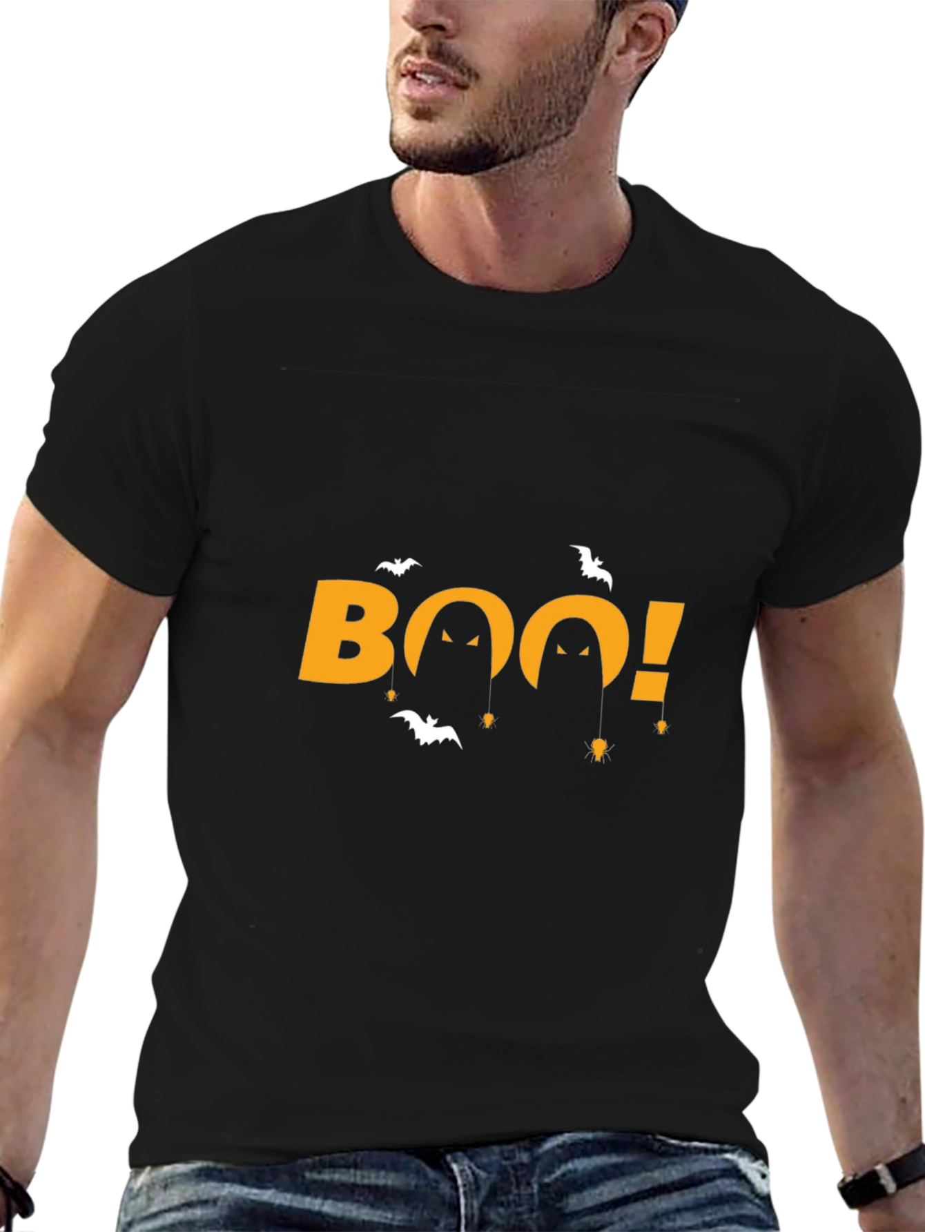 Halloween Boo! Graphic Tee - Spooky Season