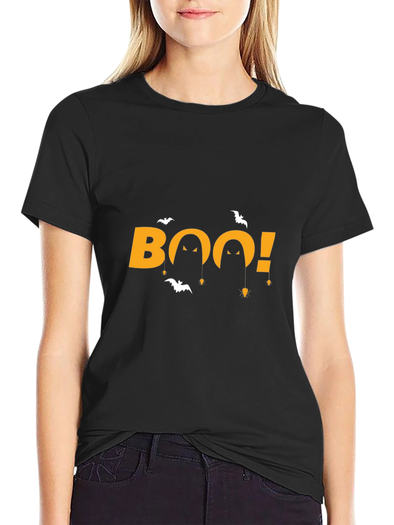 Halloween Boo! Graphic Tee - Spooky Season