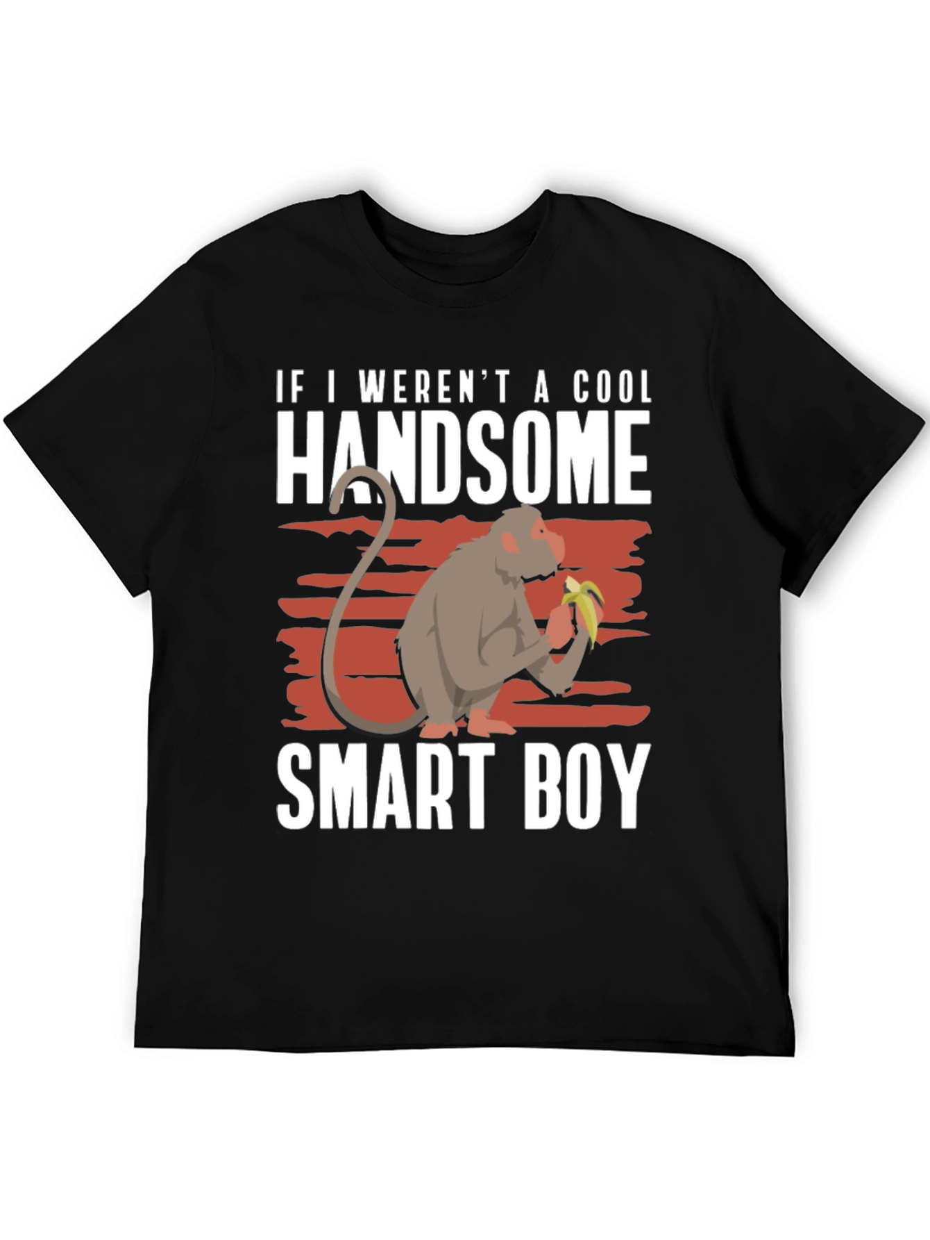 Cool Handsome Smart Boy Monkey T-Shirt