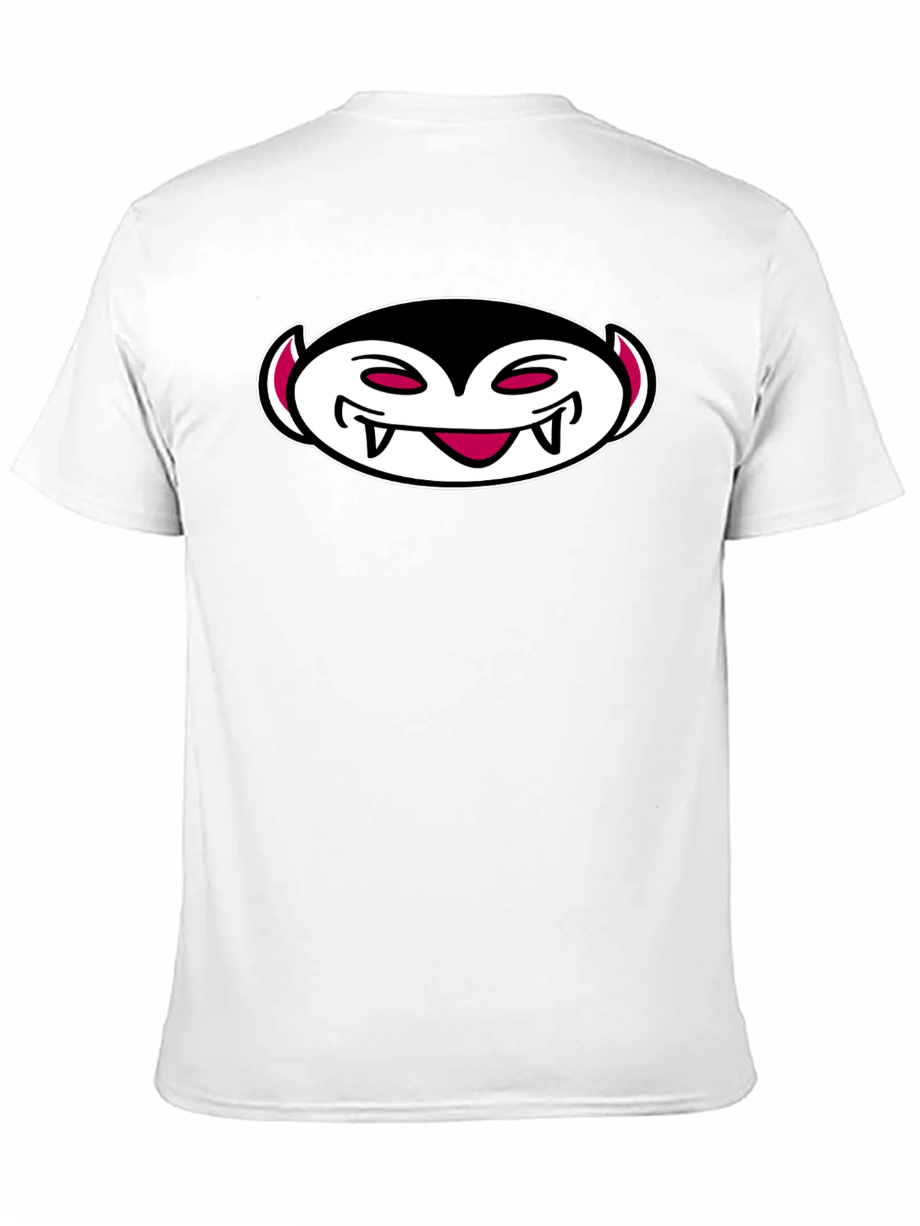 Cartoon Vampire Graphic T-Shirt - Halloween Style