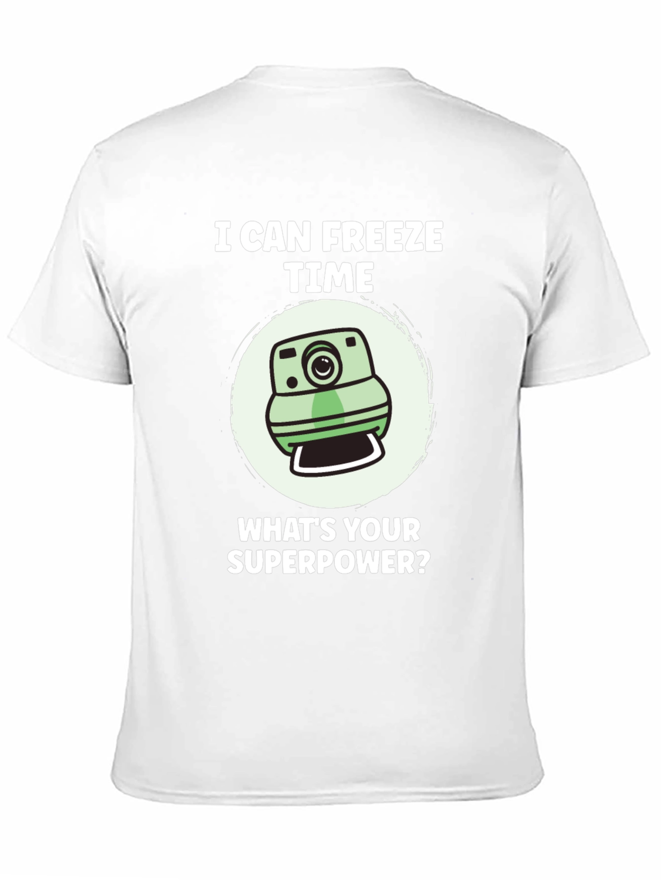 Freeze Time Camera T-Shirt - Superpower Tee