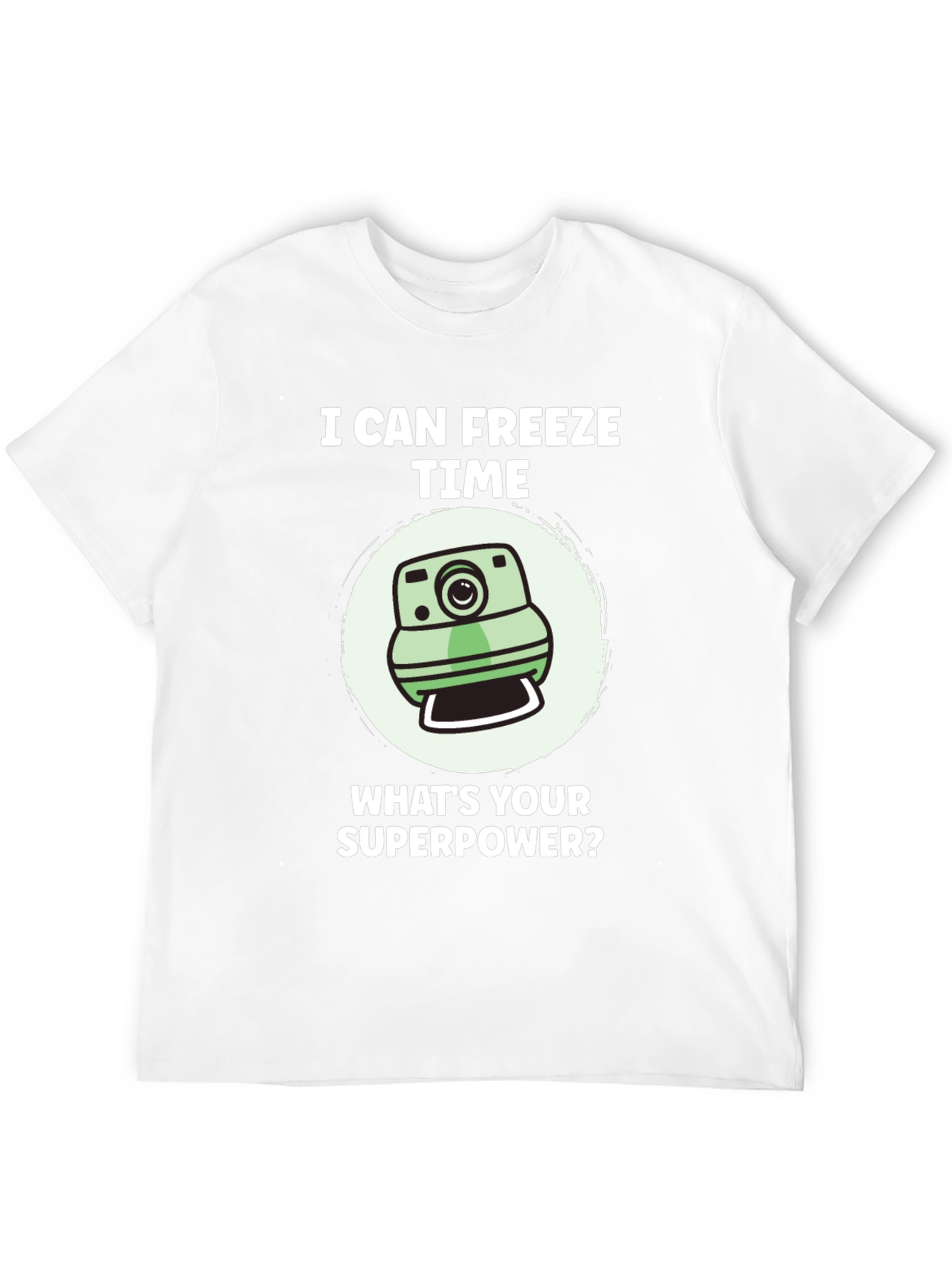 Freeze Time Camera T-Shirt - Superpower Tee
