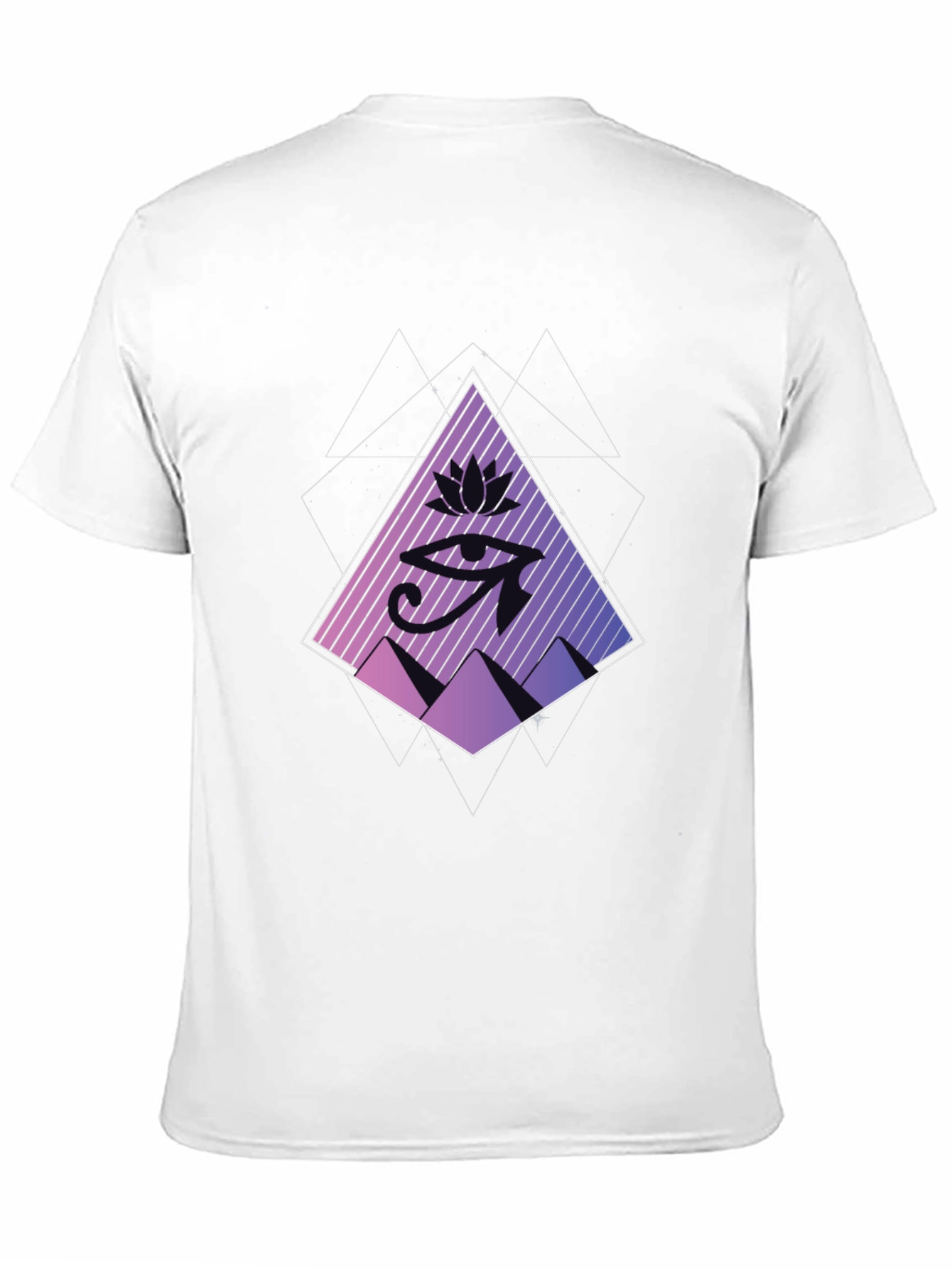Eye of Horus Graphic Tee - Black