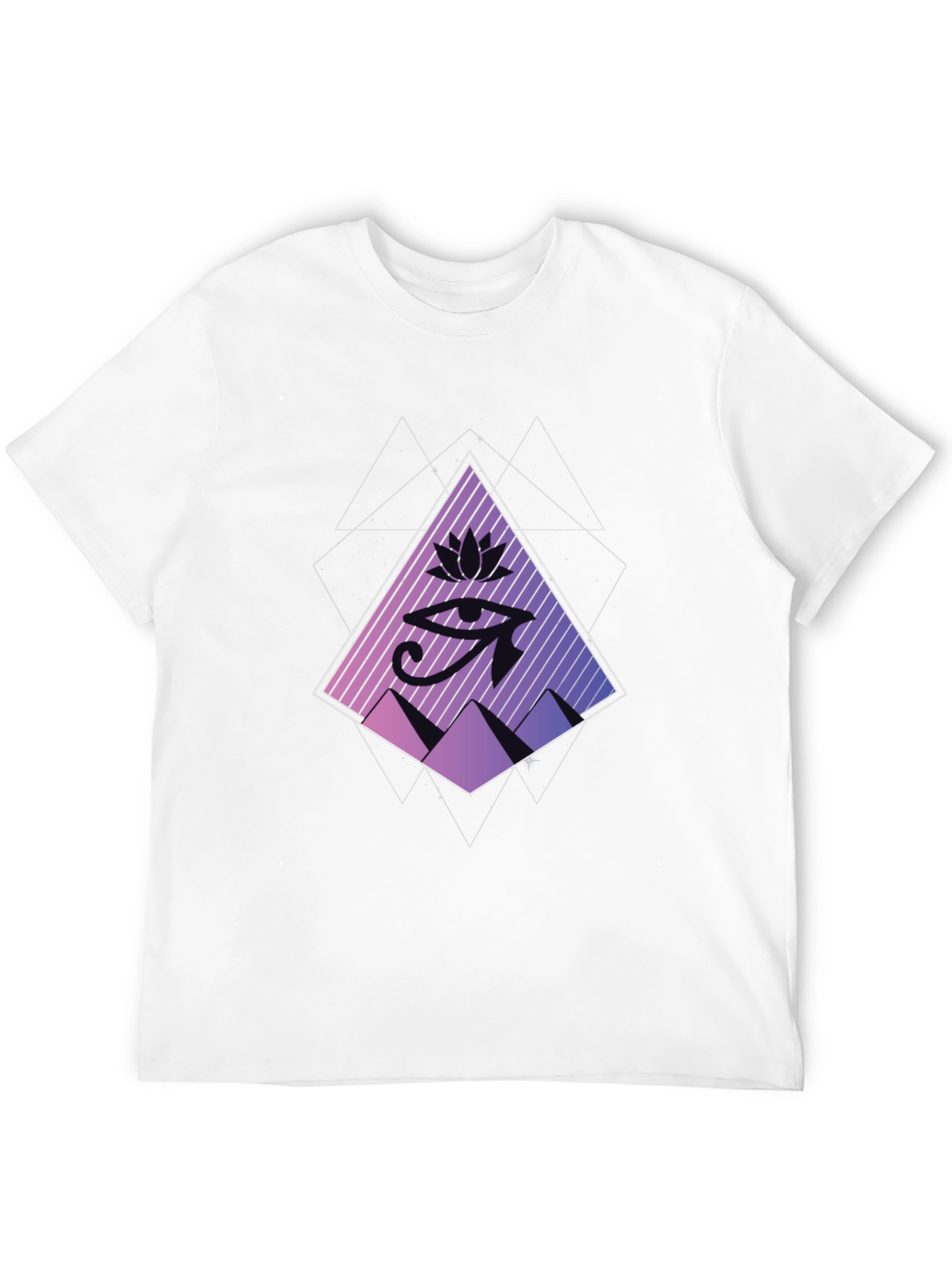 Eye of Horus Graphic Tee - Black