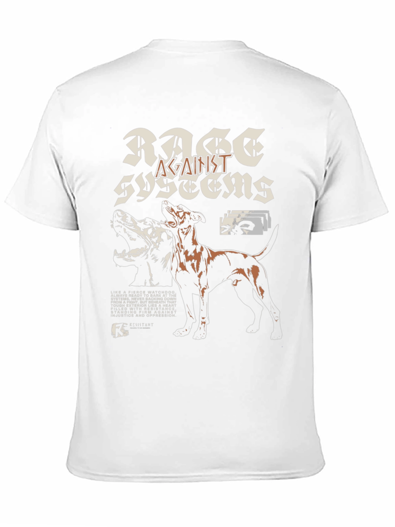 Rage Against Systems Graphic T-Shirt - Black