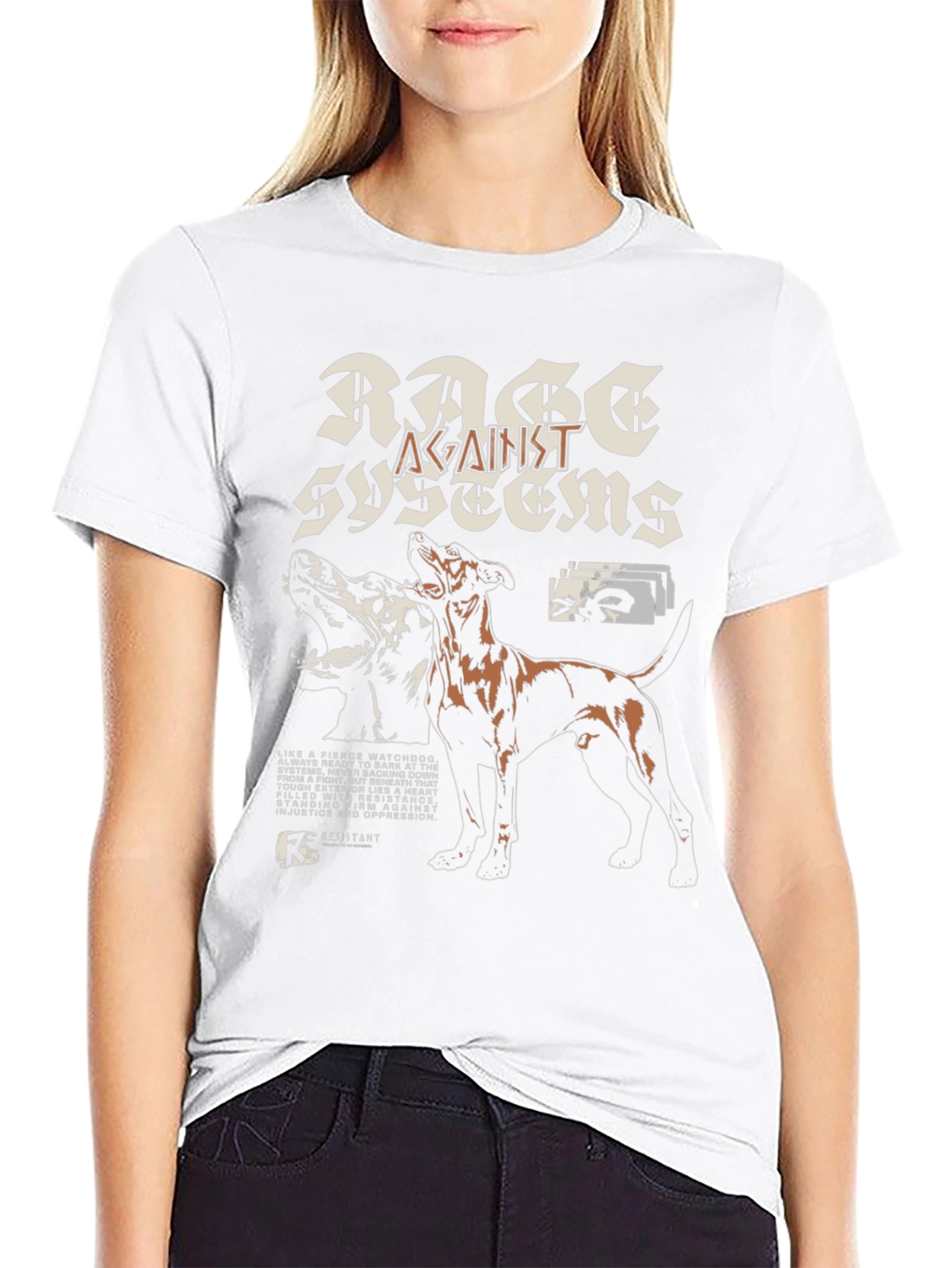 Rage Against Systems Graphic T-Shirt - Black
