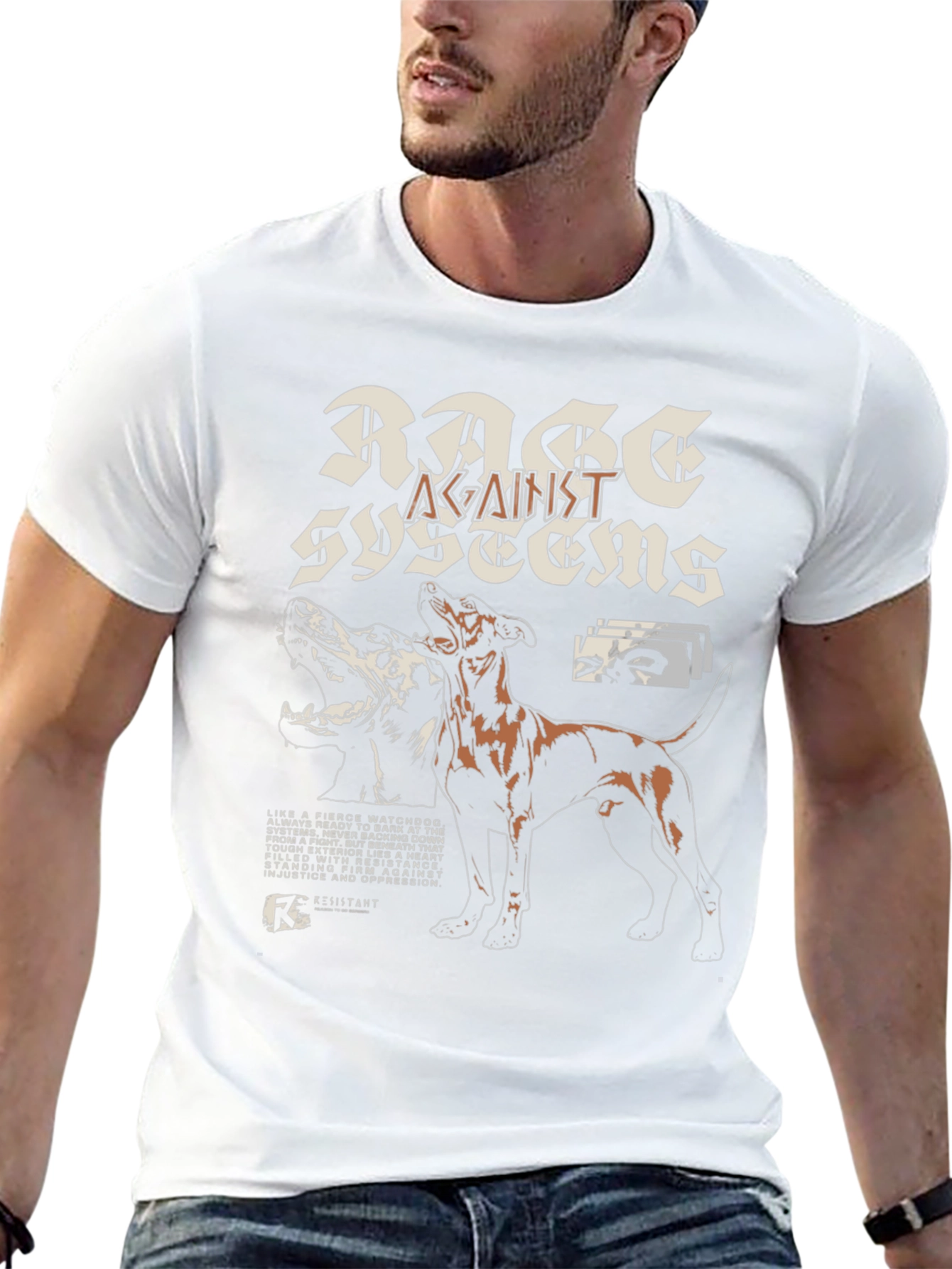 Rage Against Systems Graphic T-Shirt - Black
