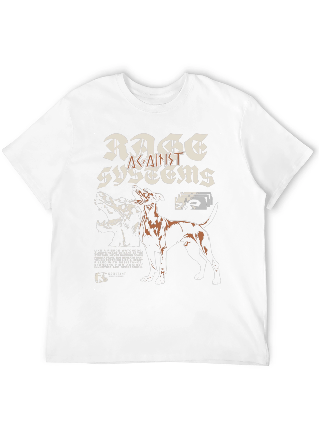 Rage Against Systems Graphic T-Shirt - Black
