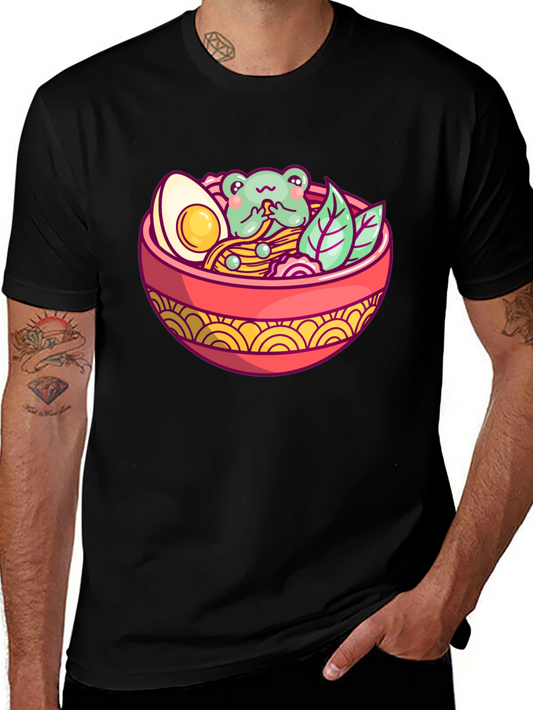 Ramen Frog Graphic T-Shirt