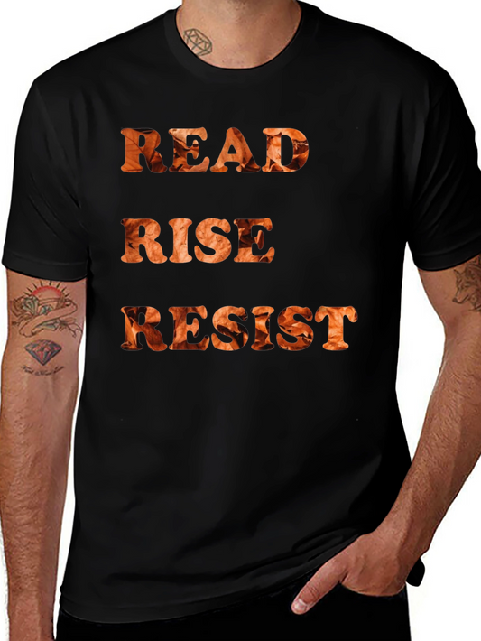 Read Rise Resist Graphic Tee - Black